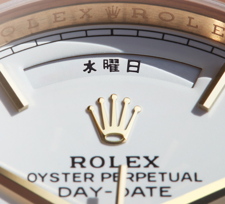 Rolex Day-Daten in 26 Sprachen