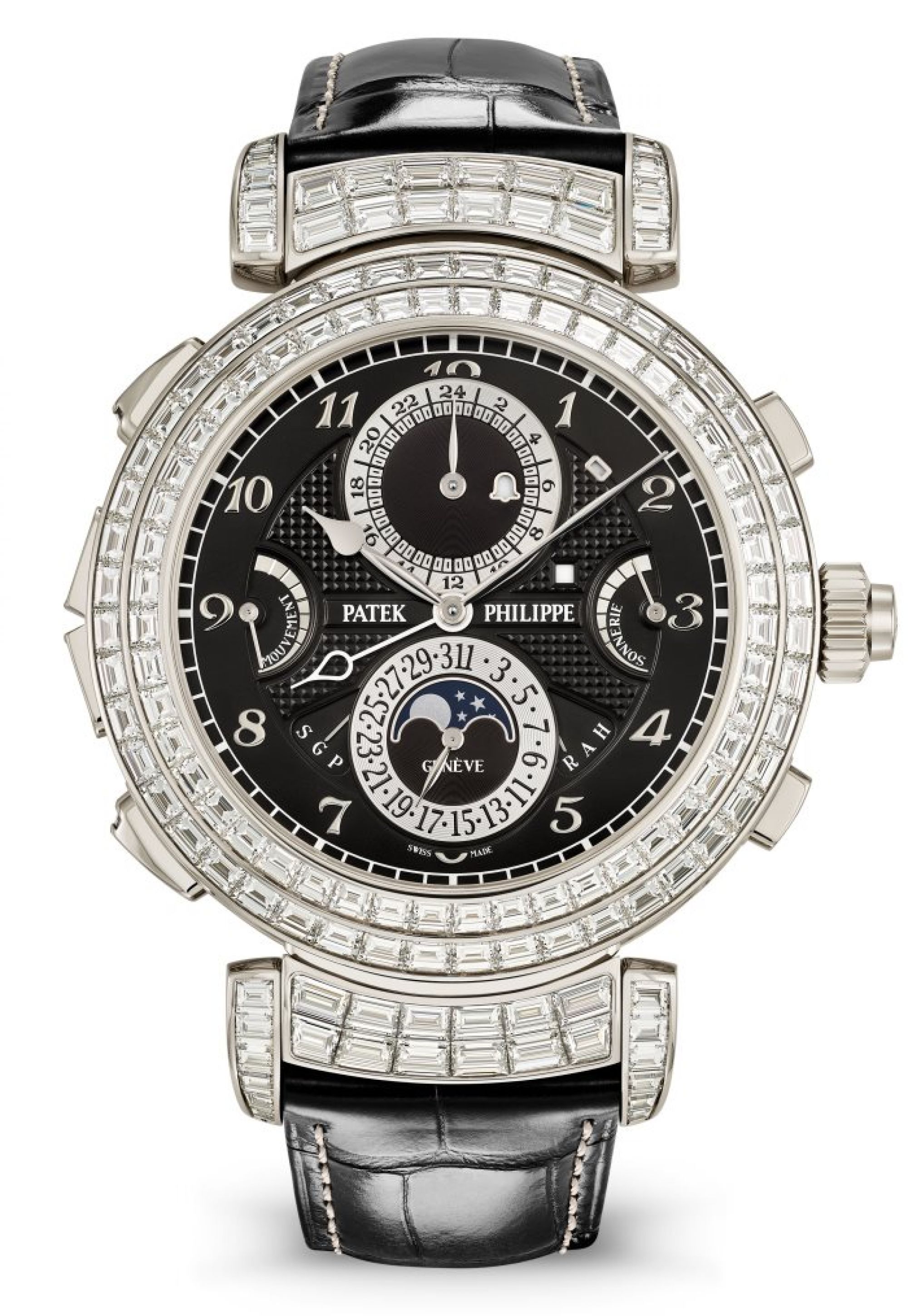 Patek Philippe Patek Philippe Grandmaster Chime, Haute Joaillerie. Face