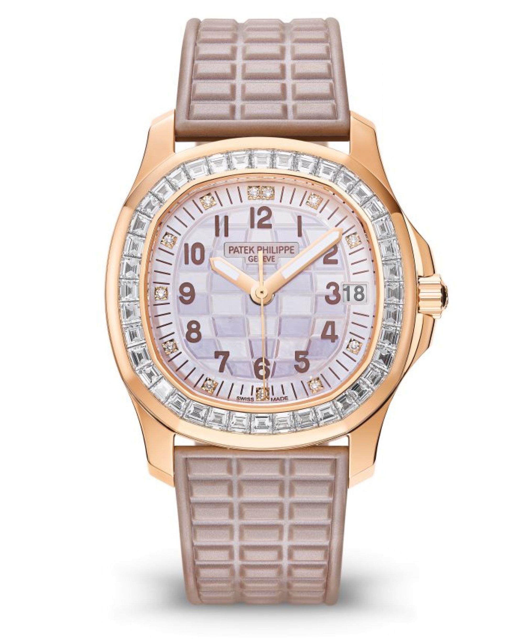 Patek Philippe Aquanaut Luce Haute Joaillerie. Face