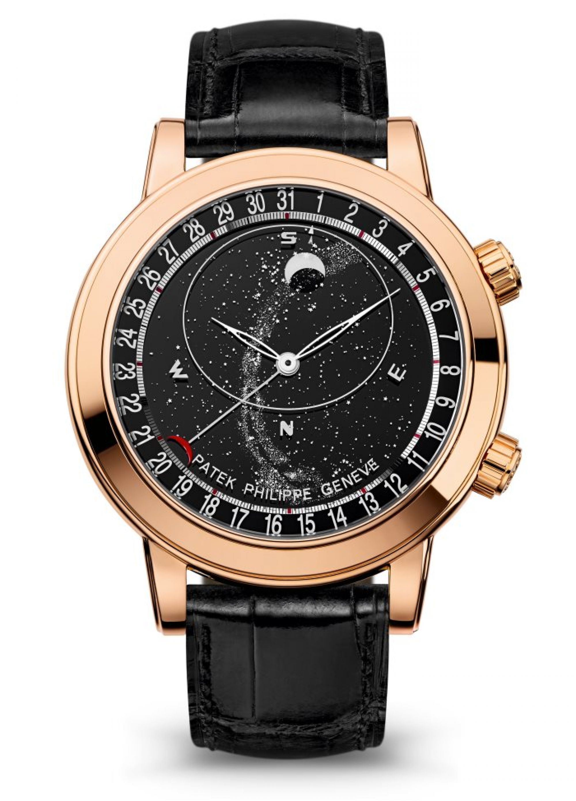 Patek Philippe Celestial, Mondalter. Face