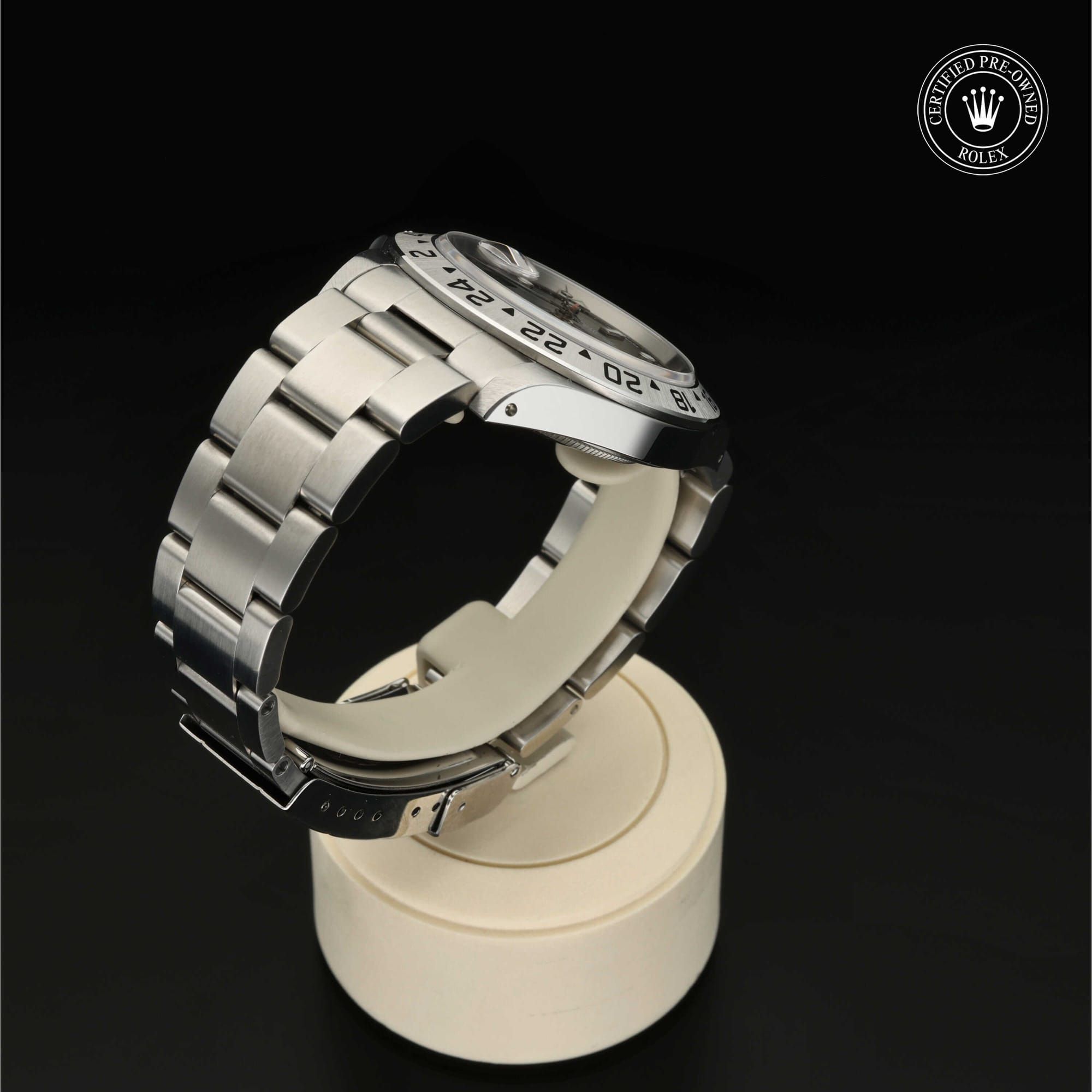 Rolex Certified Pre-Owned Oyster Perpetual Explorer II aus Unbekannt in 40 mm aus Edelstahl Oystersteel