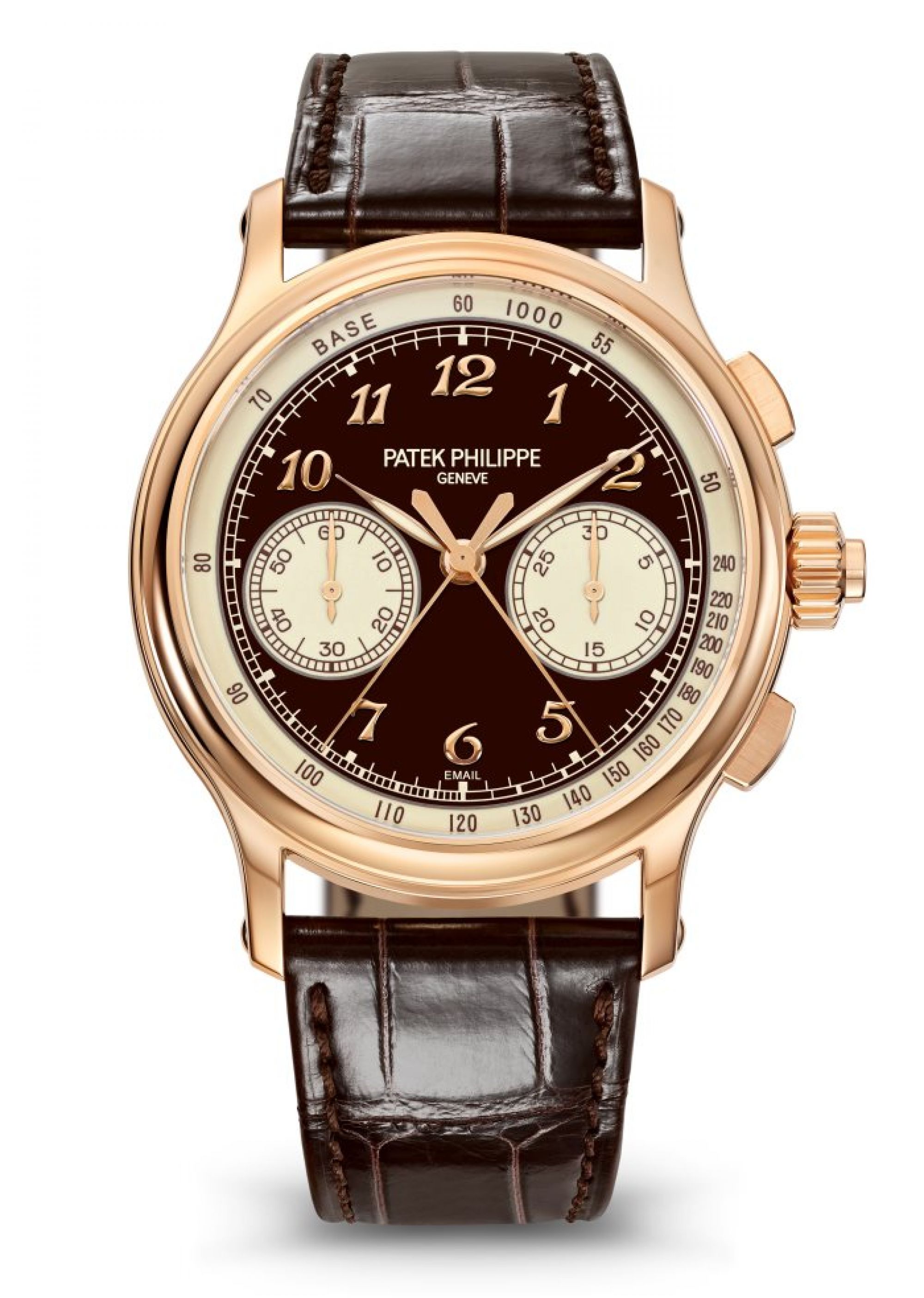 Patek Philippe Schleppzeiger-Chronograph. Face