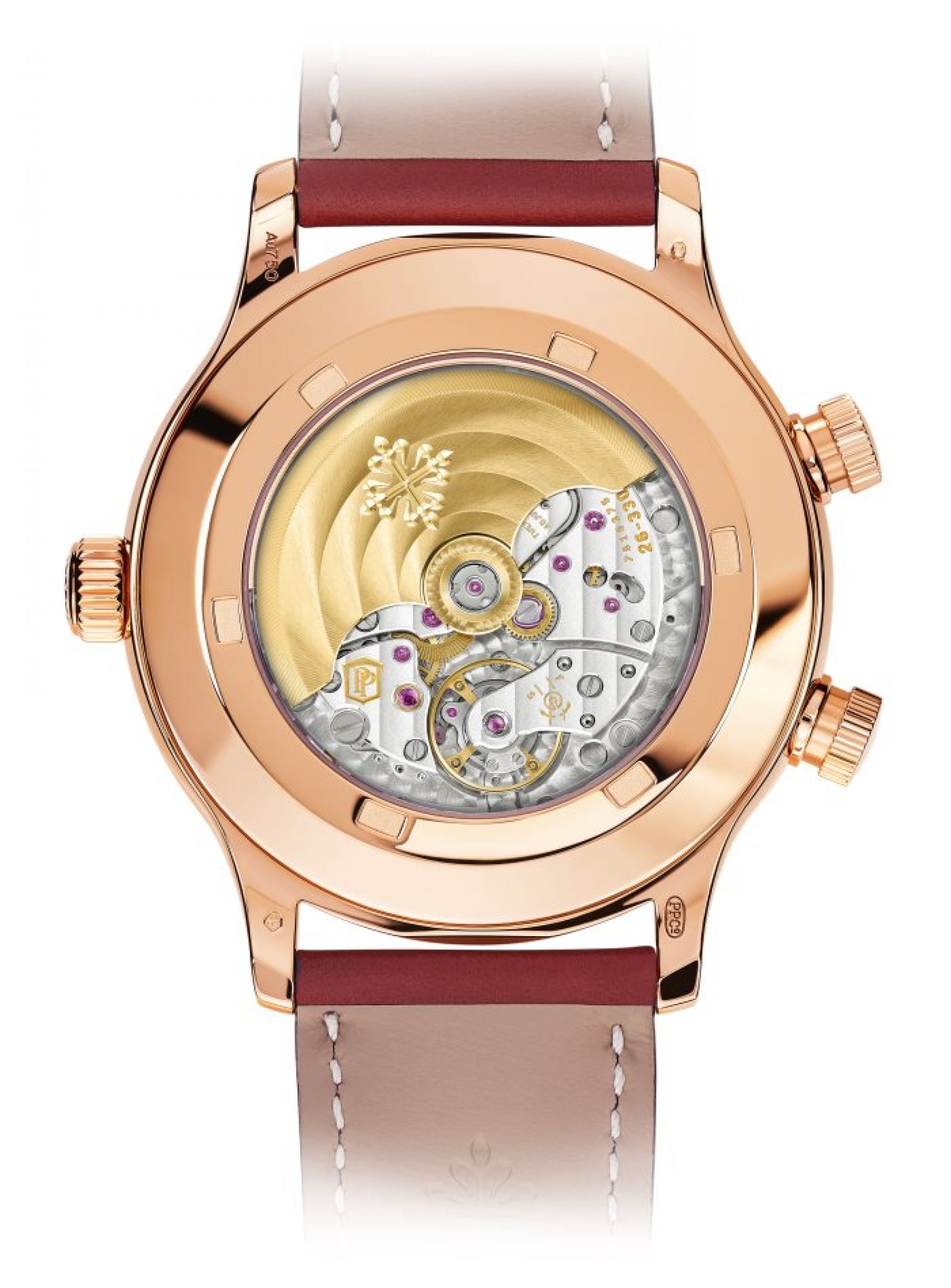 Patek Philippe Calatrava Pilot Travel Time. Rückseite