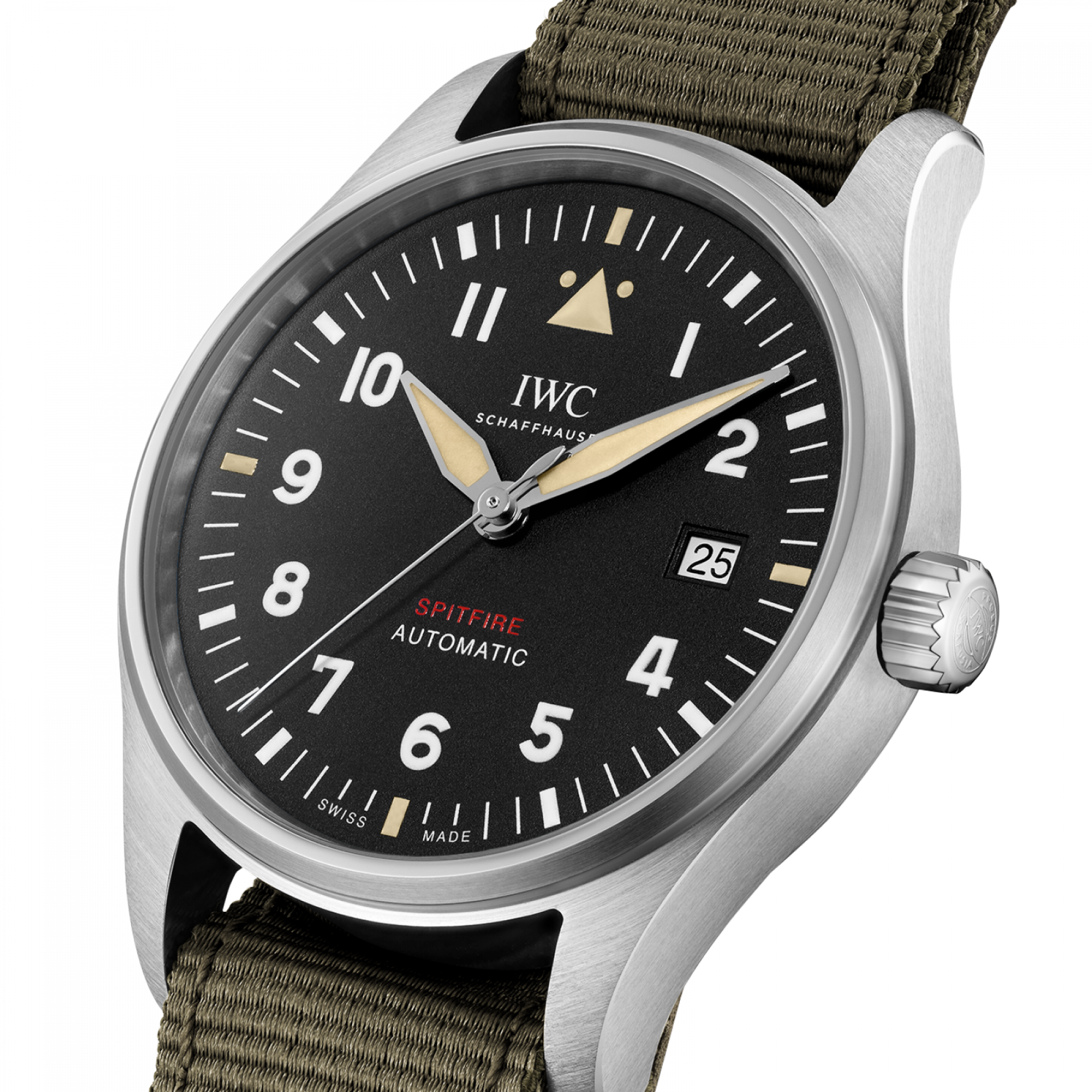 IWC  Pilot’s Watch Automatic Spitfire liegend