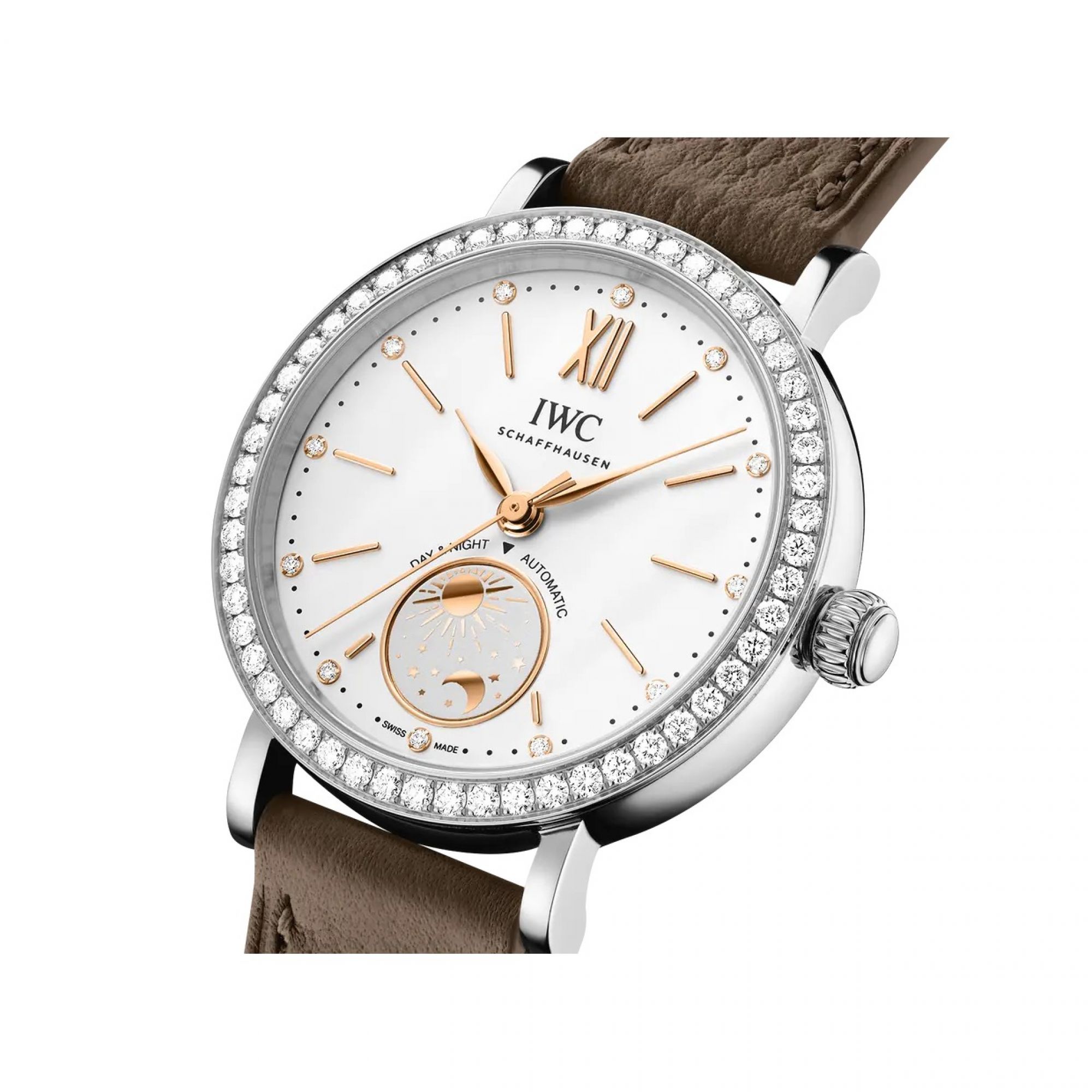 IWC  Portofino Automatic Day & Night 34 liegend