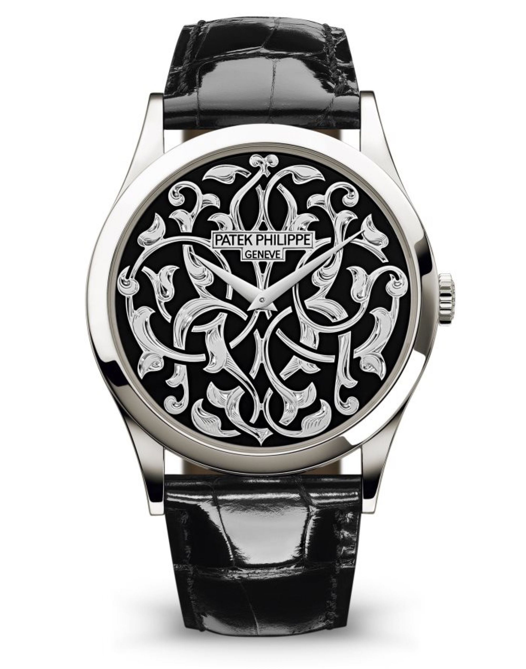 Patek Philippe Voluten und Arabesken. Face