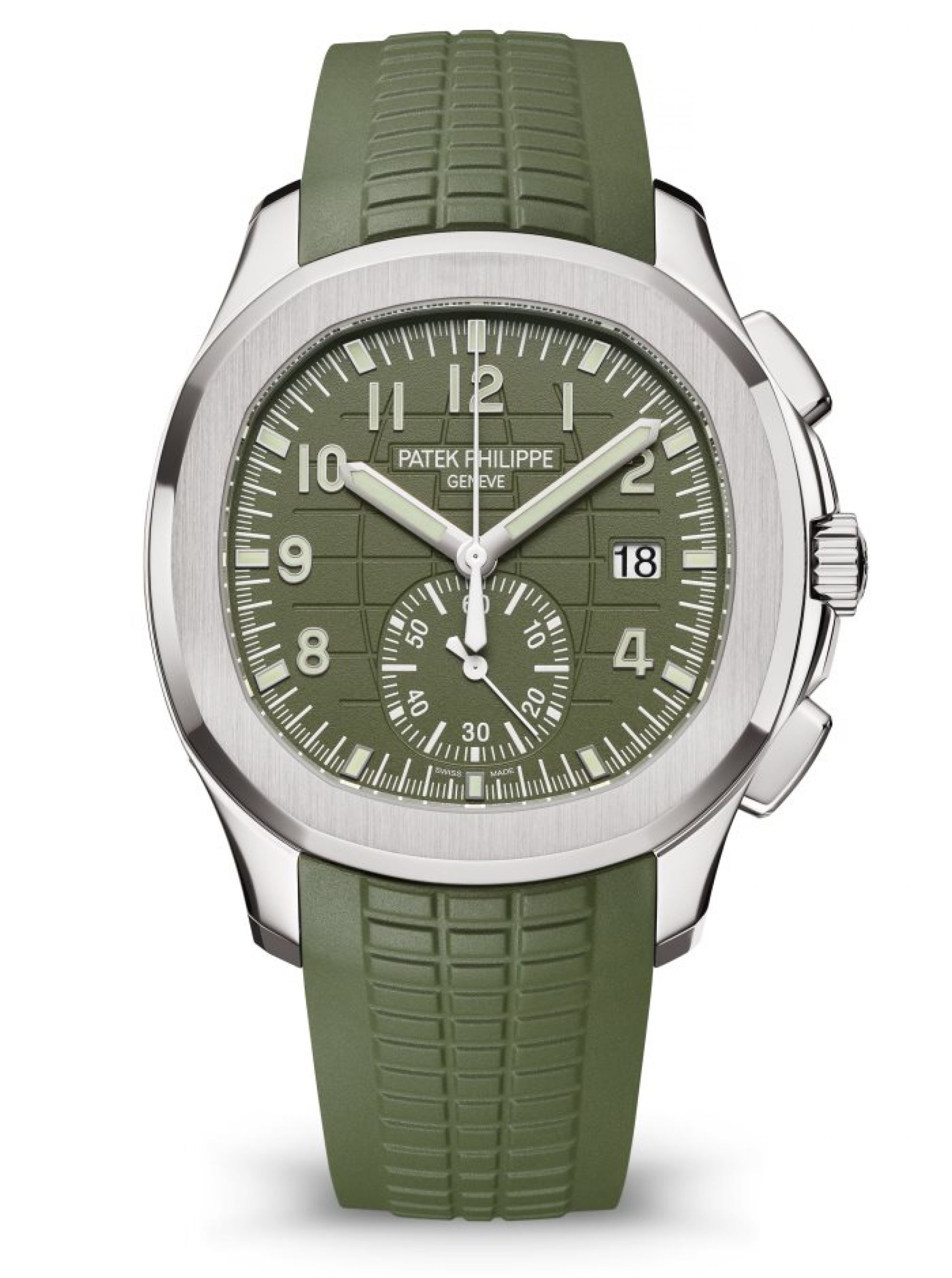 Patek Philippe Aquanaut Chronograph. Face