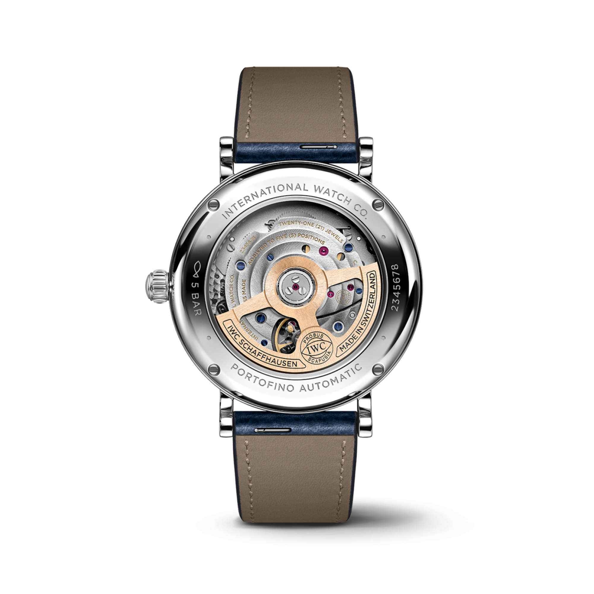 IWC Portofino Automatic 37 Rückseite