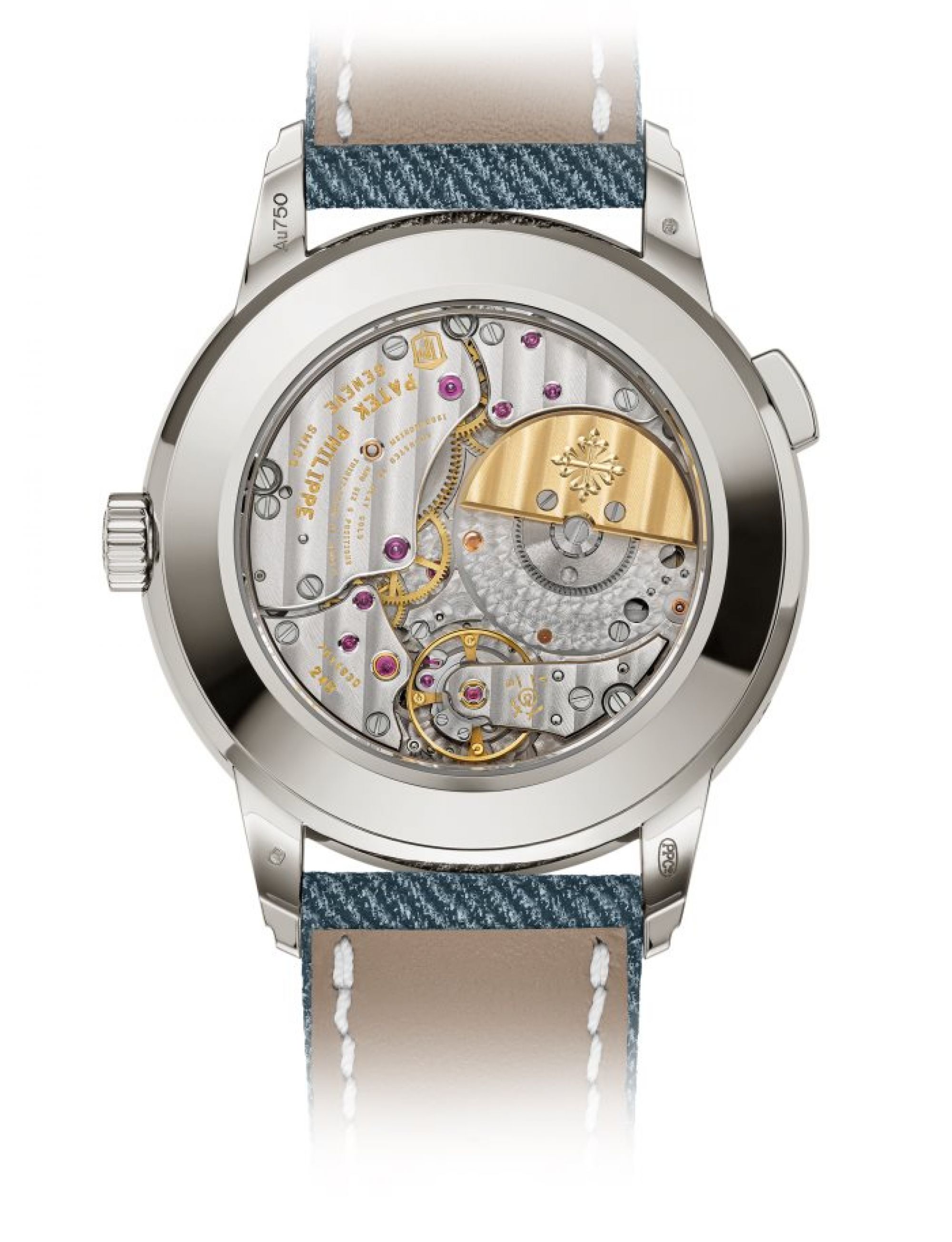 Patek Philippe Weltzeituhr, Datum. Rückseite