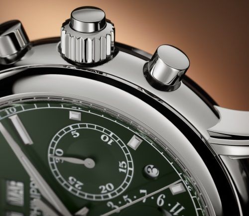 Schleppzeiger-Chronograph, Ewiger Kalender.