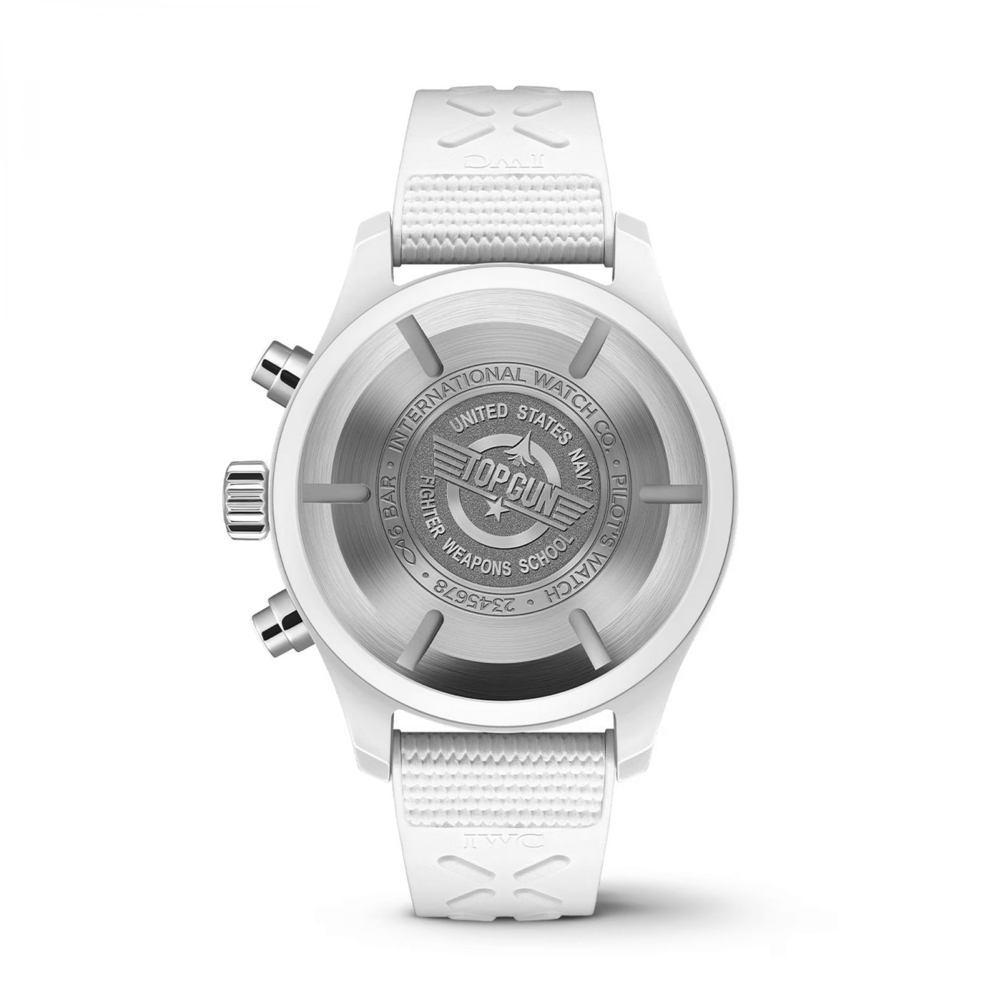 IWC Pilot's Watch Chronograph Top Gun Edition "Lake Tahoe" Rückseite