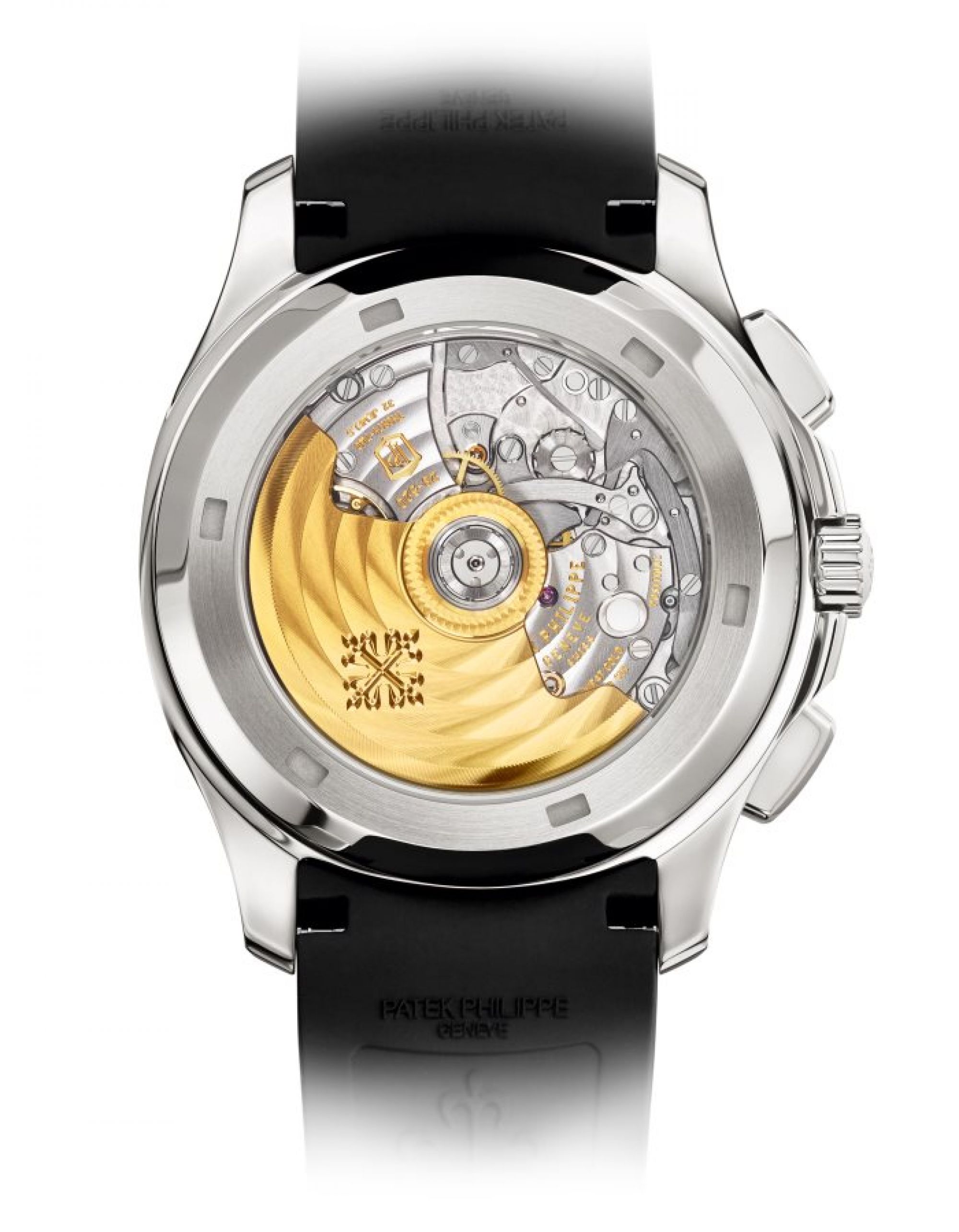 Patek Philippe Aquanaut Chronograph. Rückseite