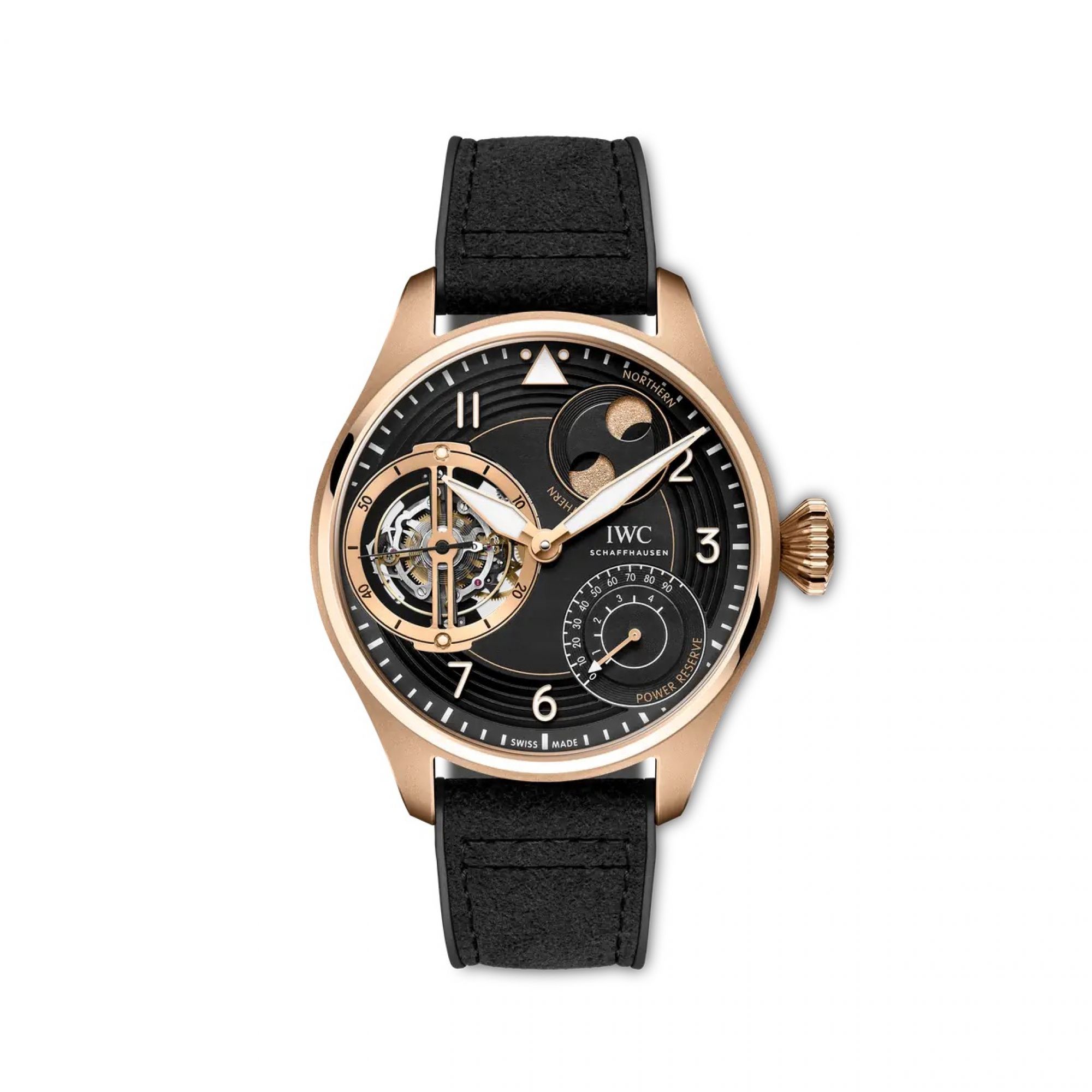 IWC  Big Pilot's Watch Constant-Force Tourbillon Face