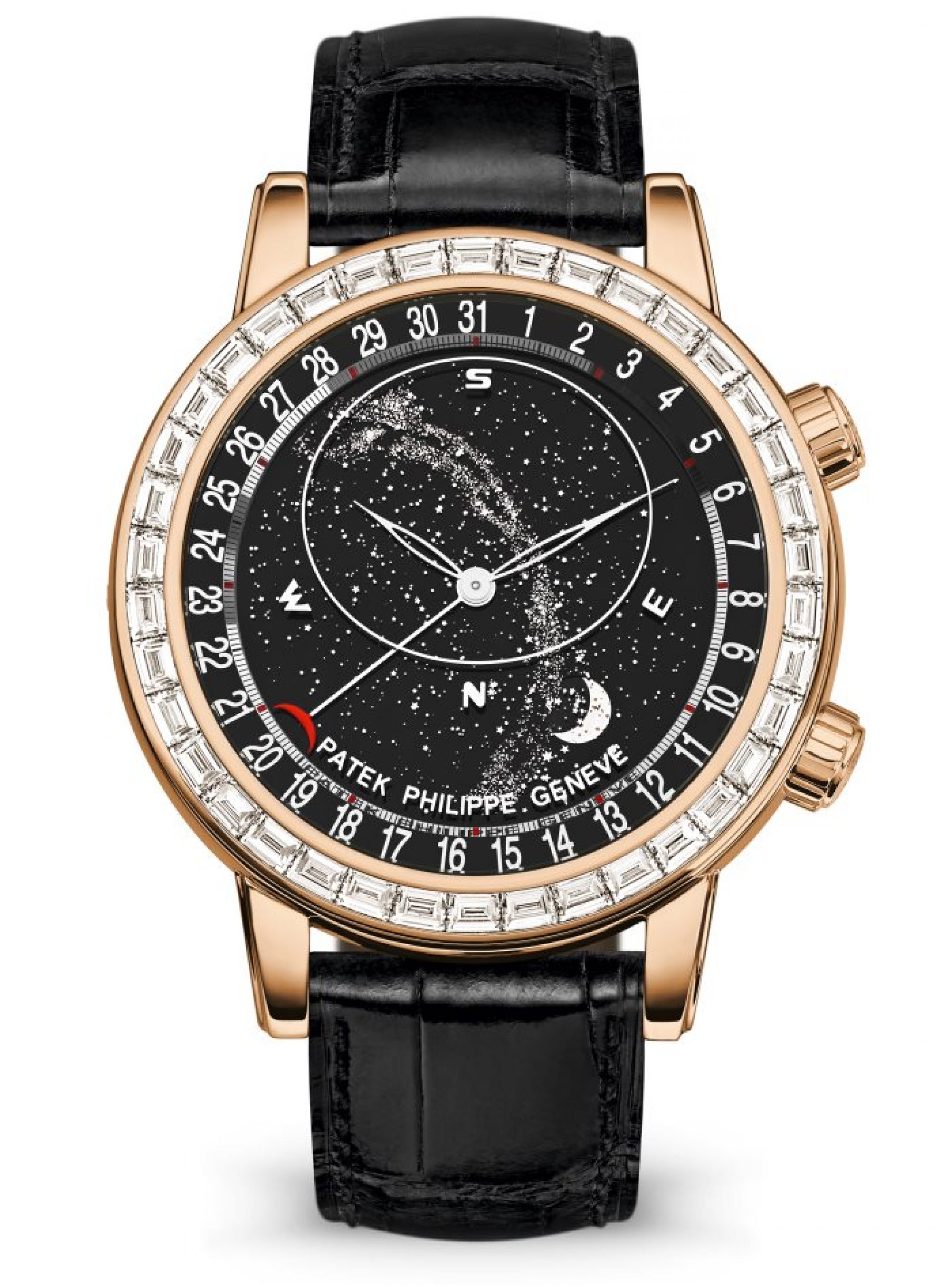Patek Philippe Celestial, Mondalter. Face