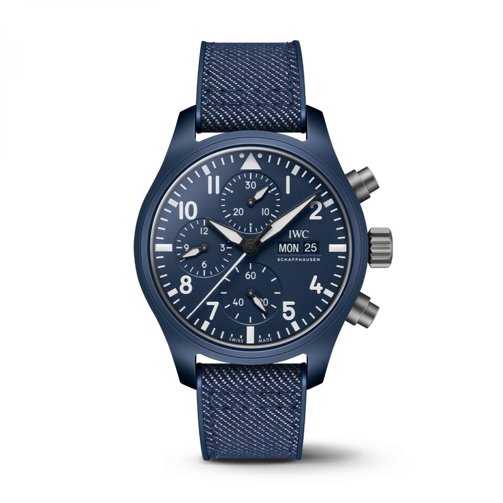 IWC  Pilot's Watch Chronograph 41 TOP GUN Oceana Face