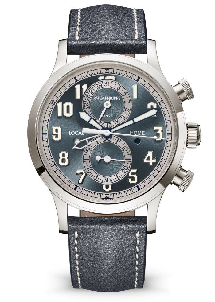 Calatrava Pilot Travel Time Chronograph.