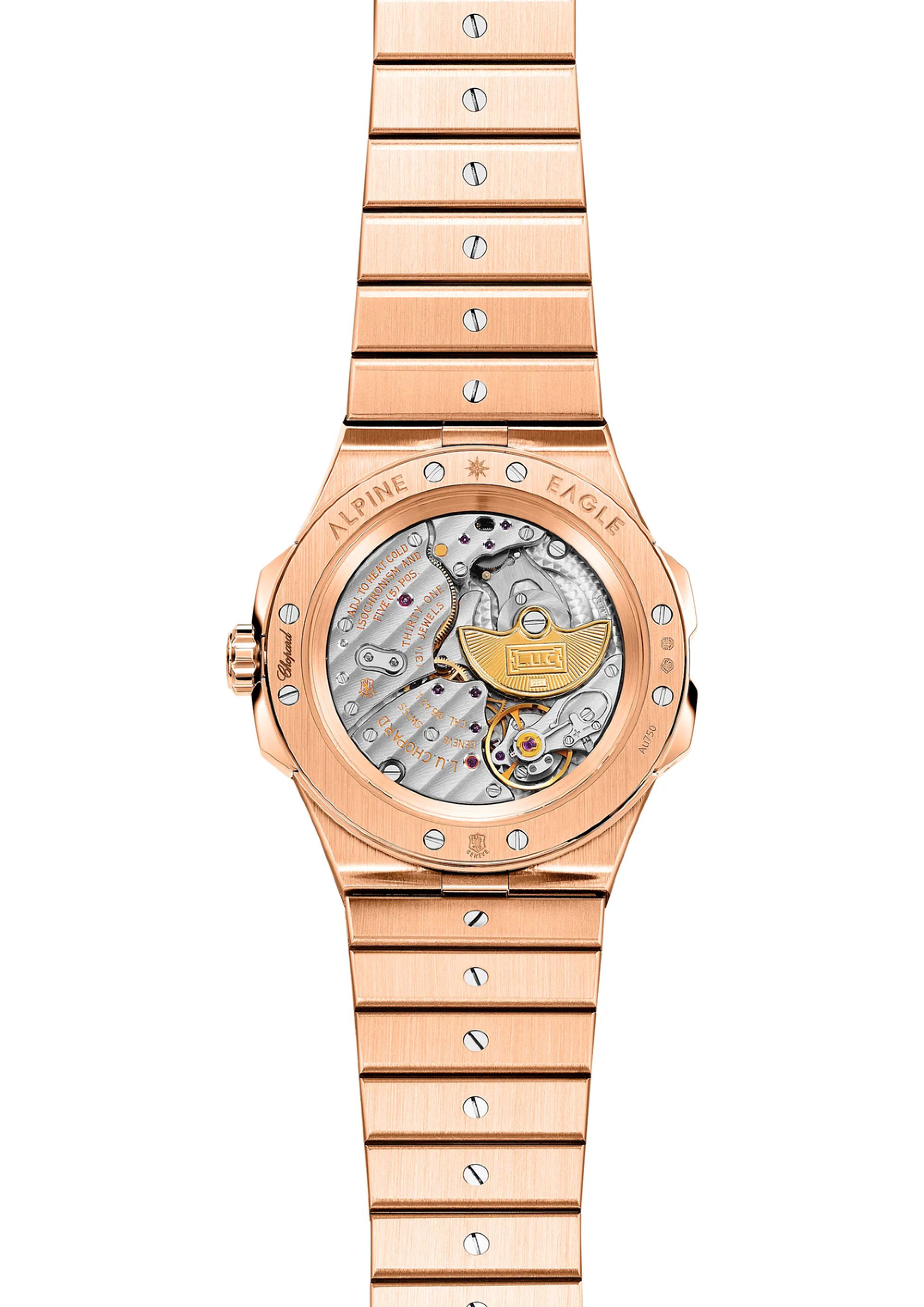 IWC Alpine Eagle 41 XP CS Gold Rückseite