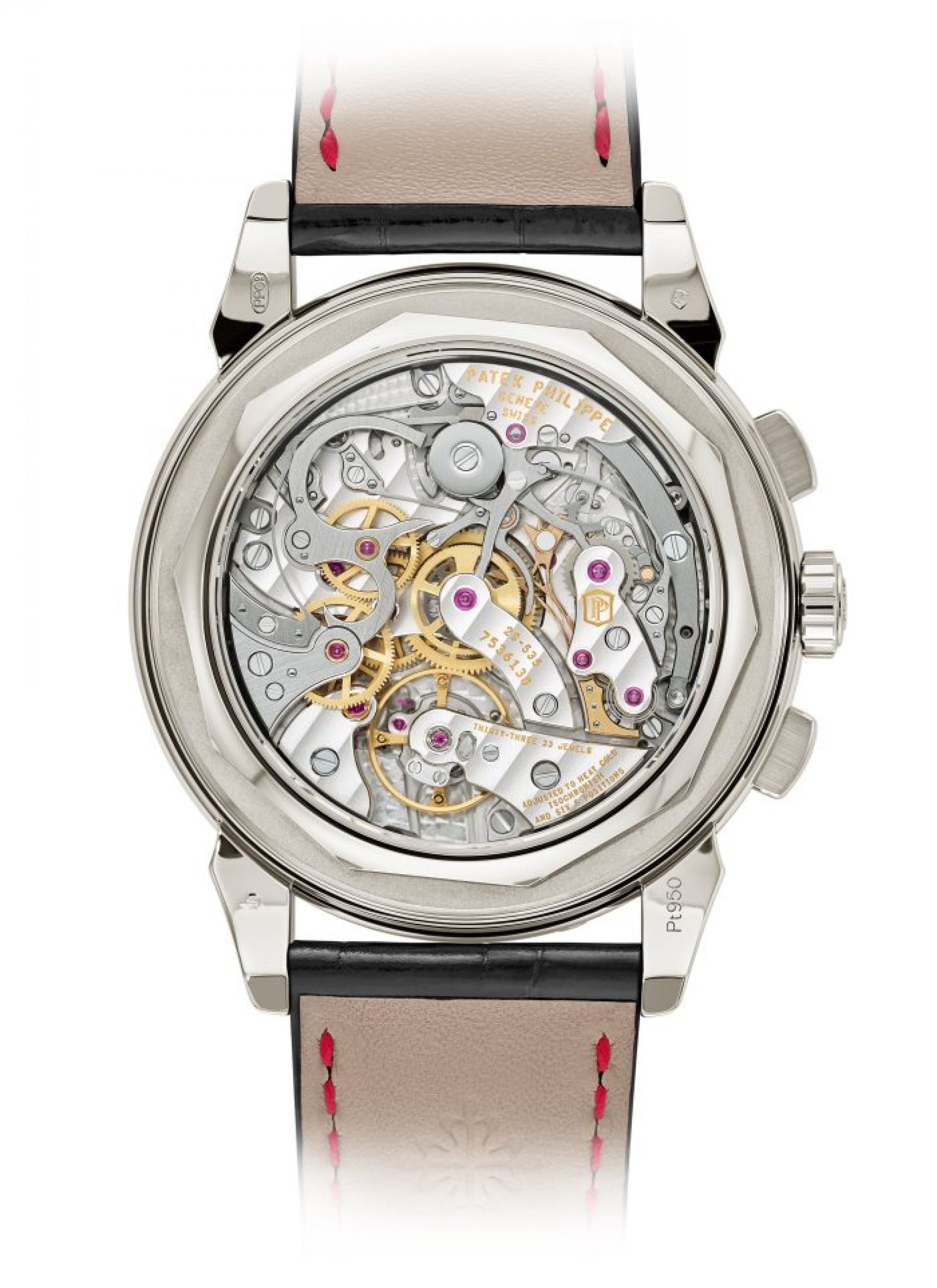 Patek Philippe Chronograph, Ewiger Kalender. Rückseite