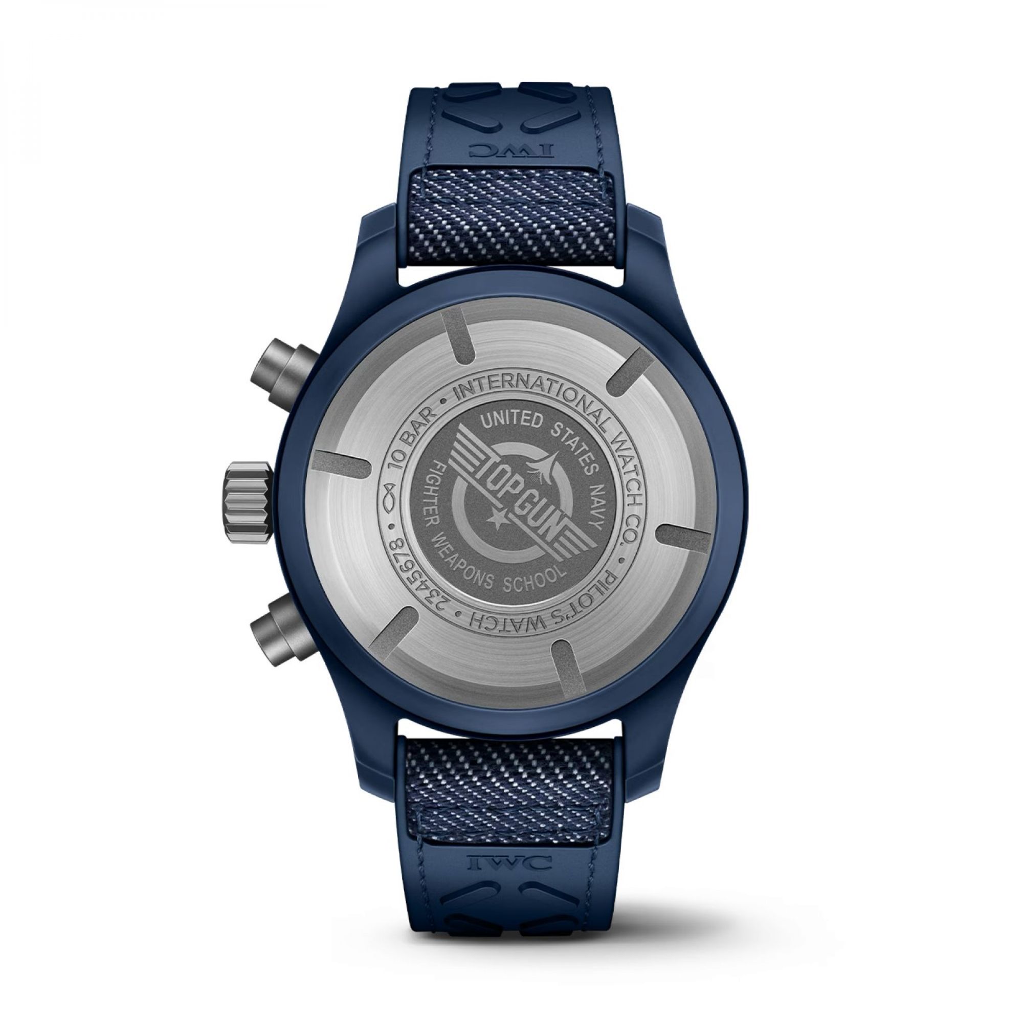 IWC Pilot's Watch Chronograph 41 TOP GUN Oceana Rückseite