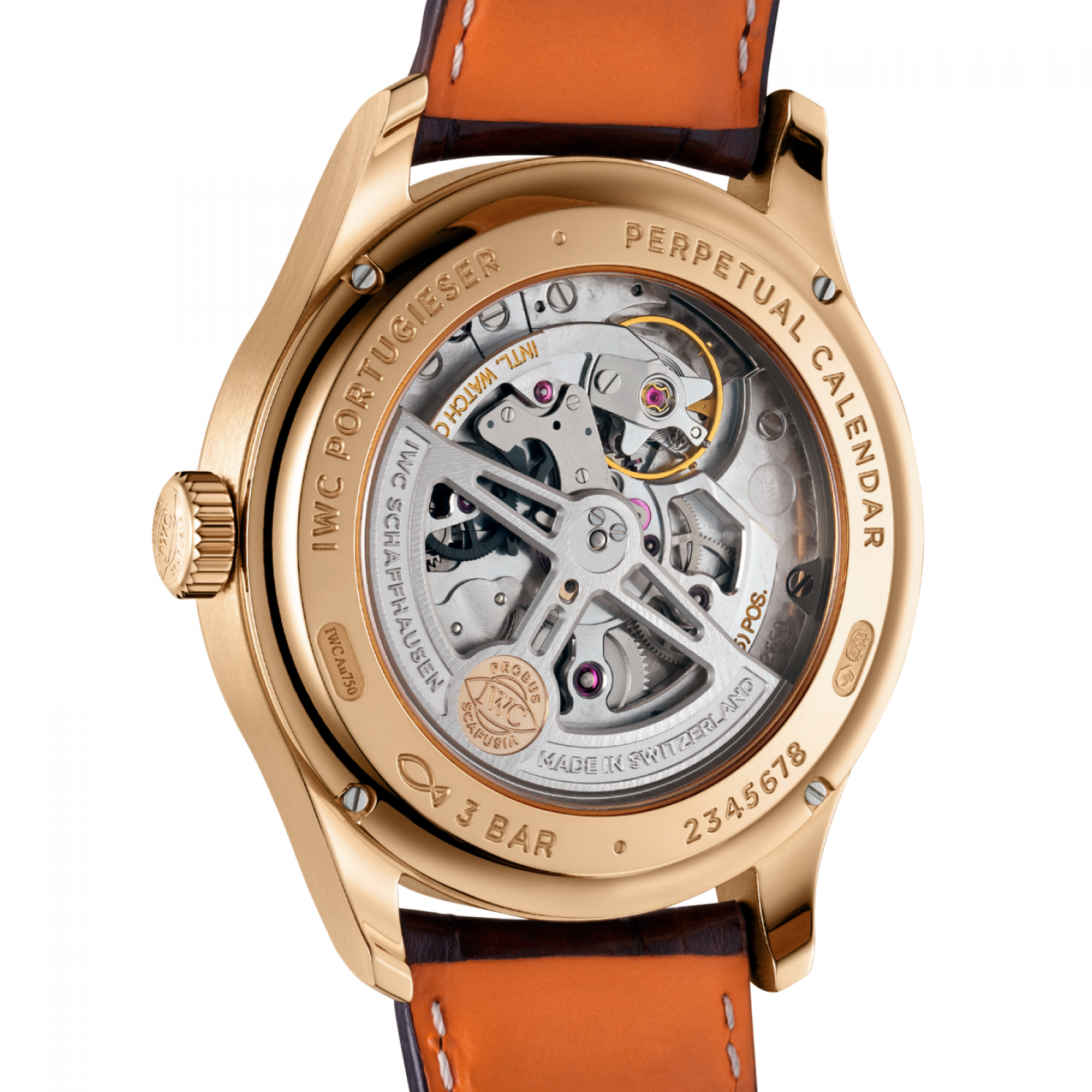 IWC Portugieser Perpetual Calendar 42 Rückseite
