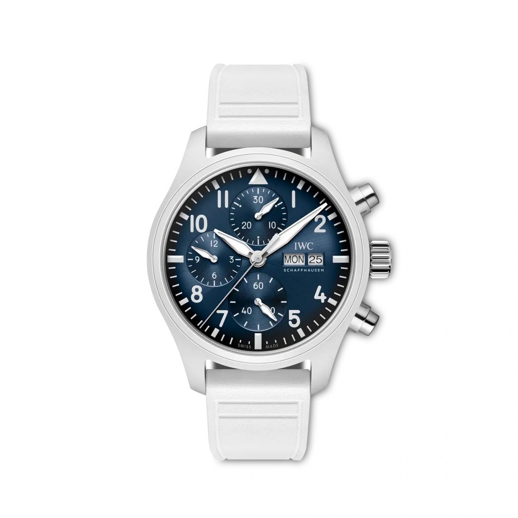 IWC  Pilot's Watch Chronograph 41 Le Petit Prince Face