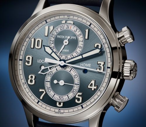 Calatrava Pilot Travel Time Chronograph.