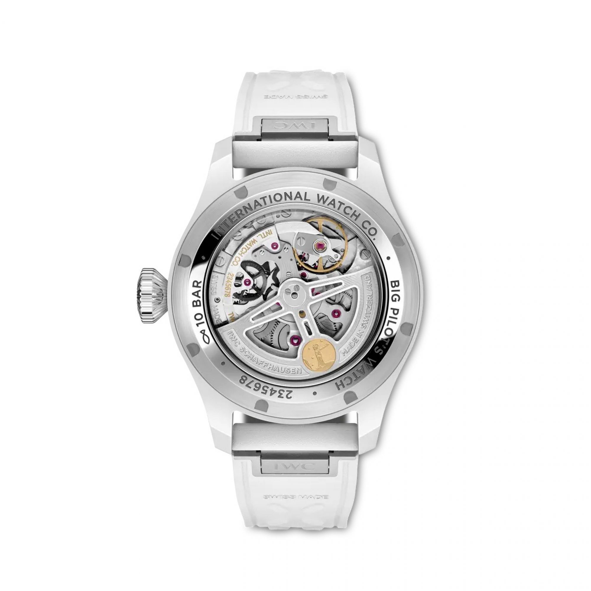 IWC Big Pilot's Watch Perpetual Calendar ProSet Le Petit Prince Rückseite