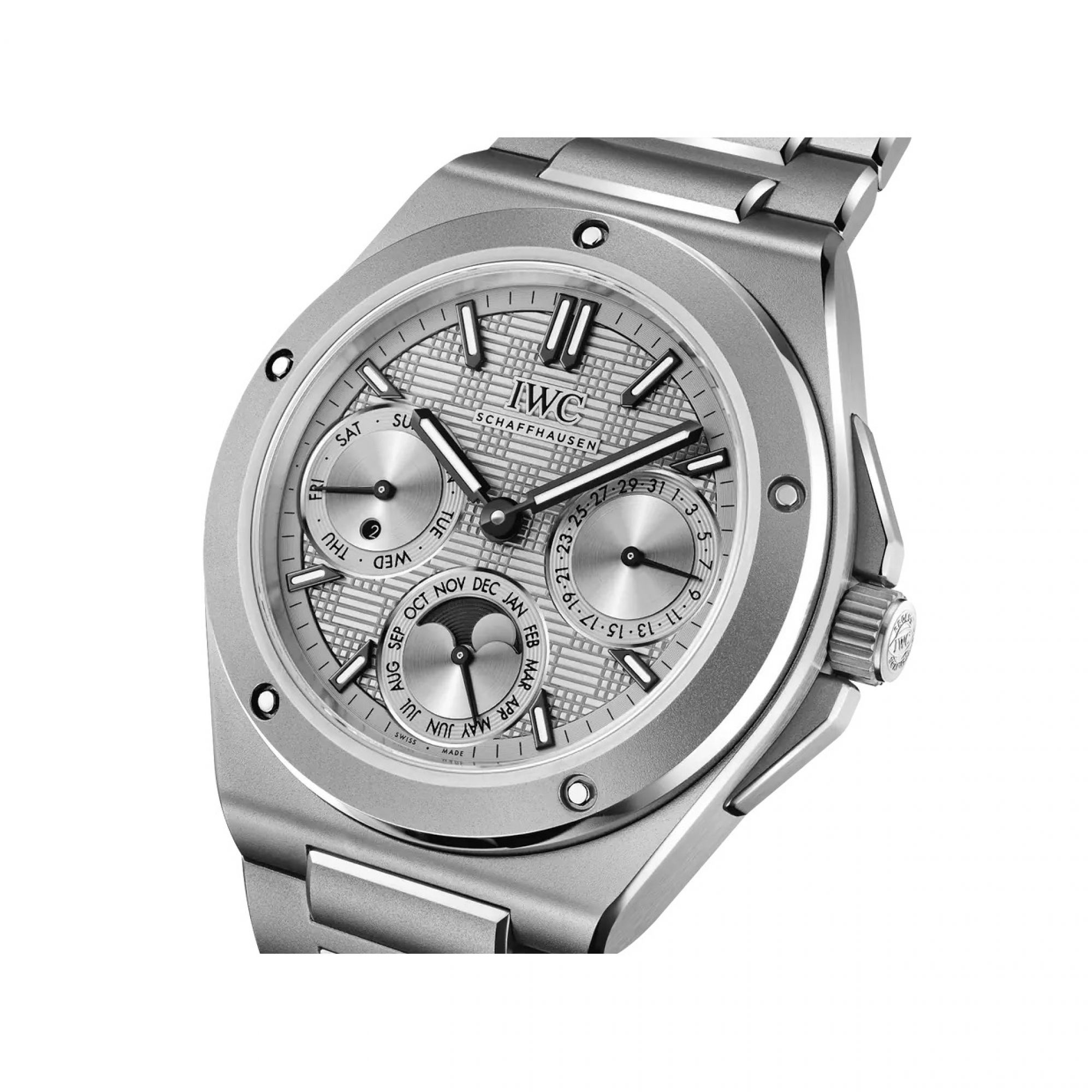 IWC  Ingenieur Perpetual Calendar 41 liegend