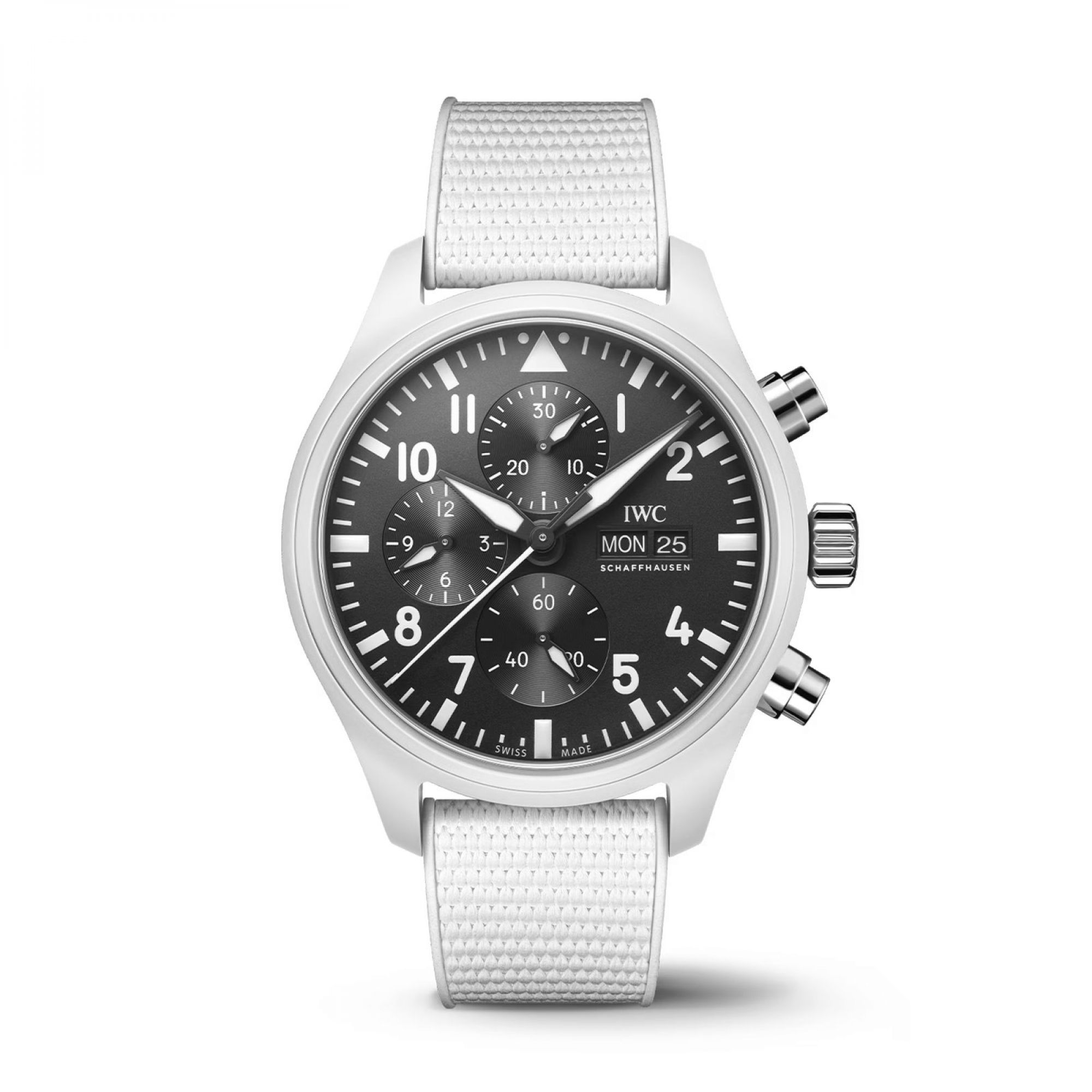 IWC  Pilot's Watch Chronograph Top Gun Edition "Lake Tahoe" Face
