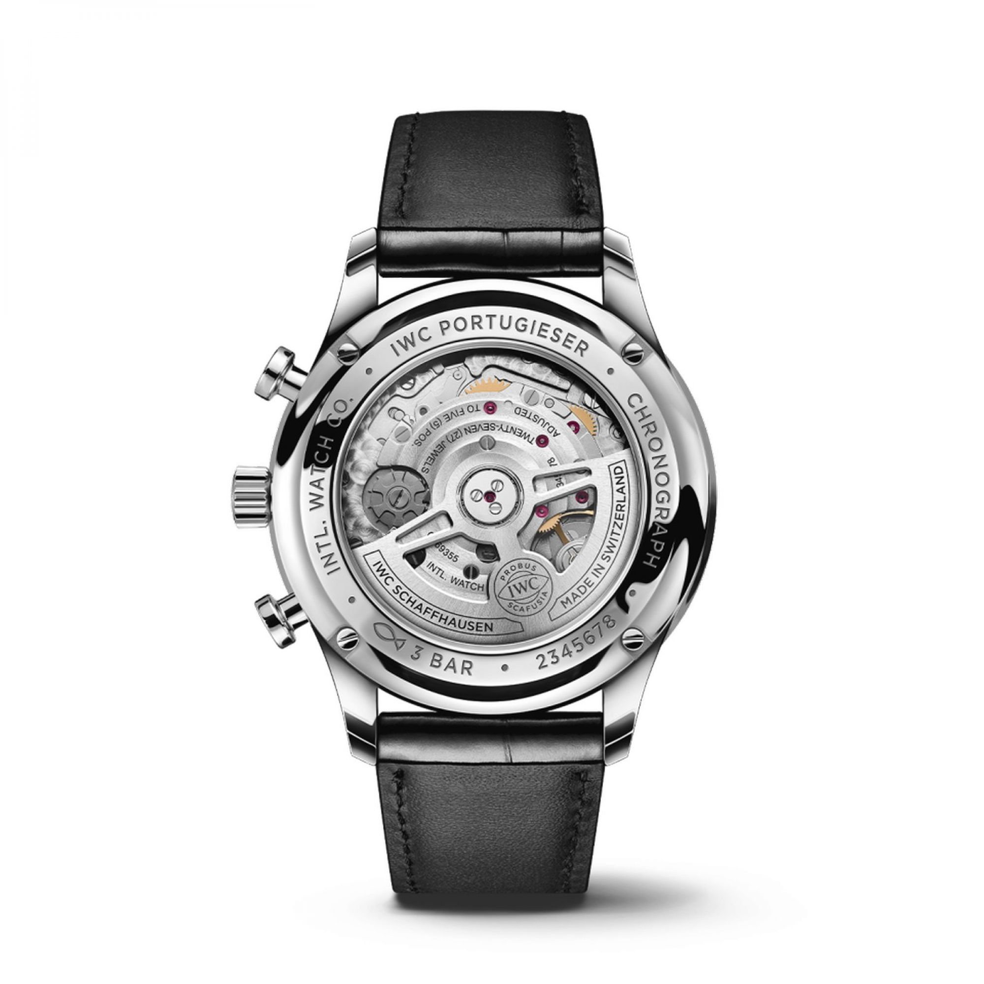IWC Portugieser Chronograph Rückseite