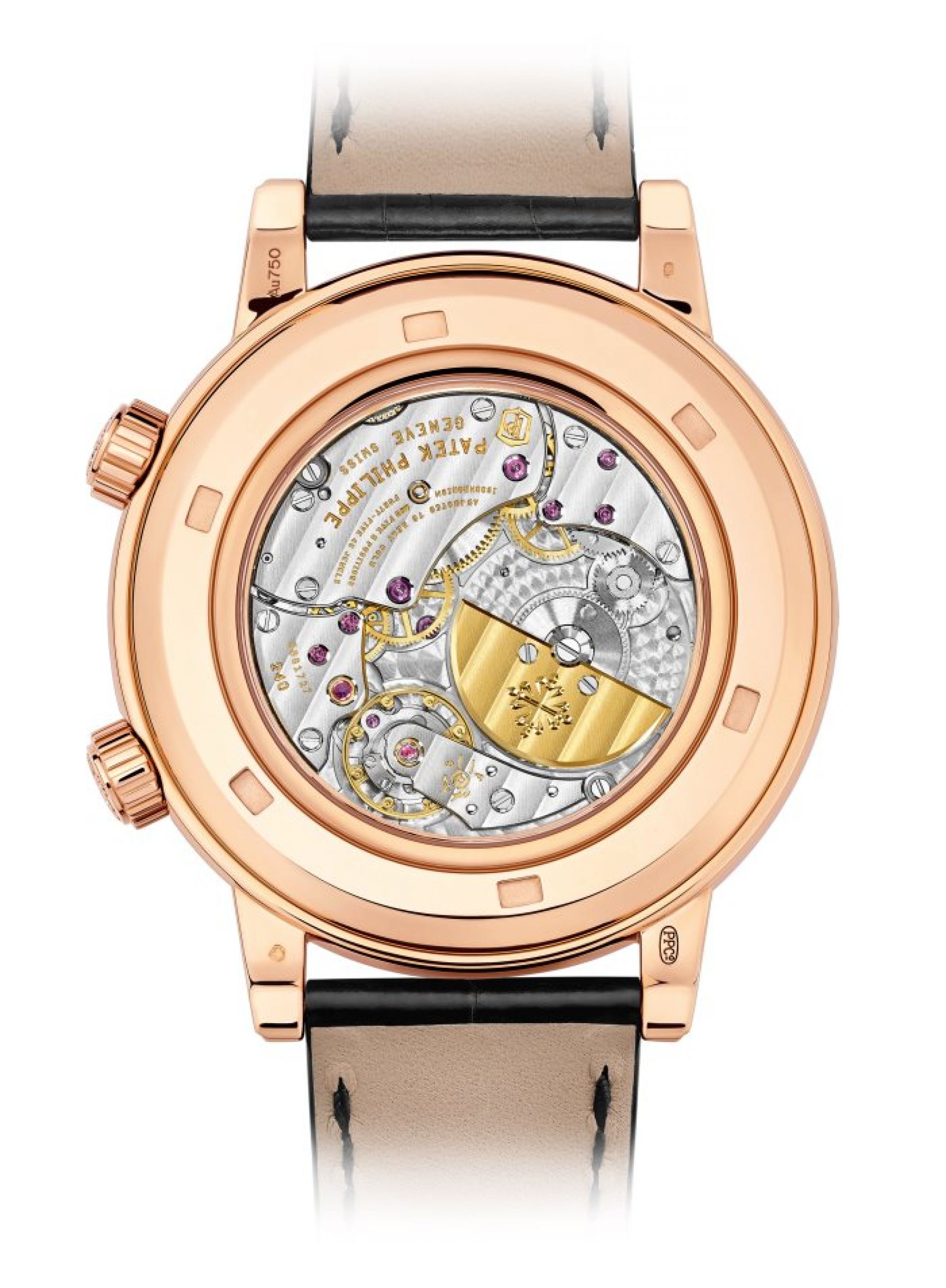 Patek Philippe Celestial, Mondalter. Rückseite
