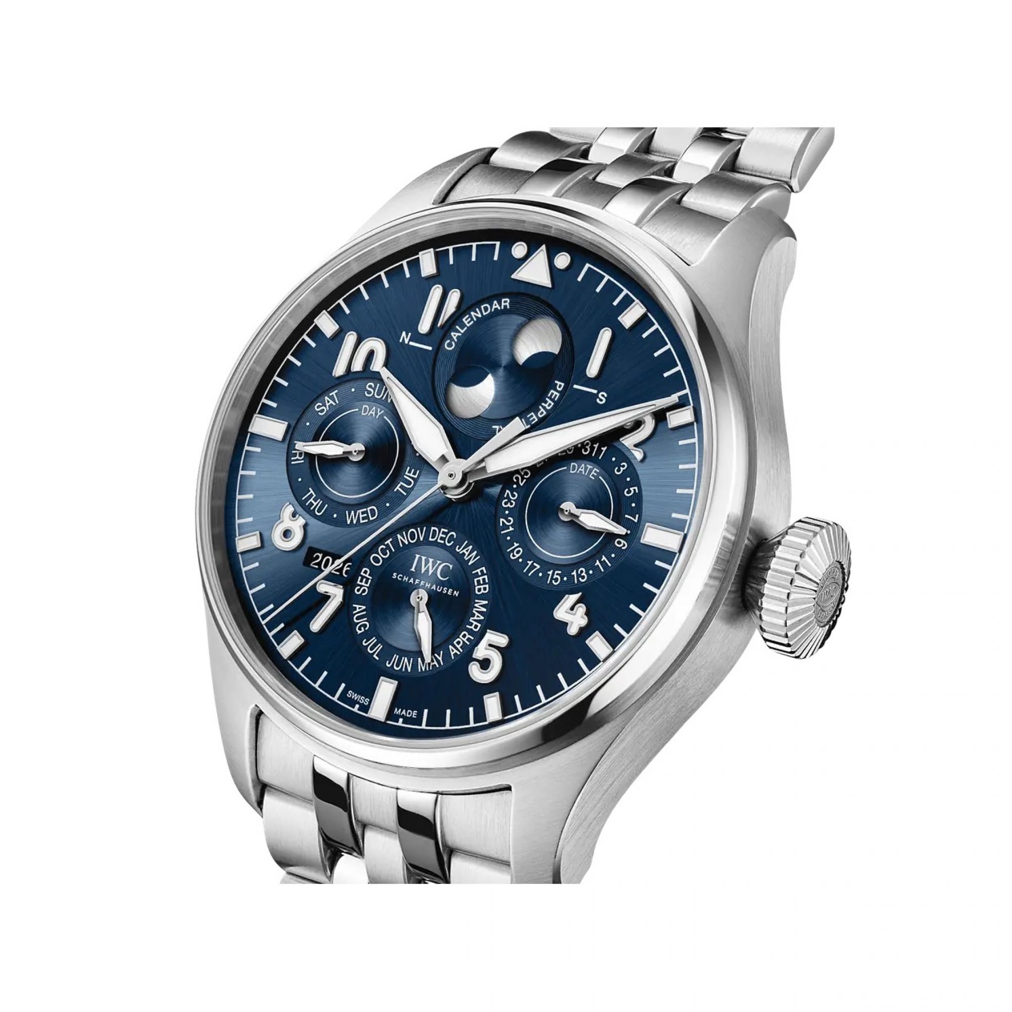 IWC  Big Pilot's Watch Perpetual Calendar ProSet Le Petit Prince liegend