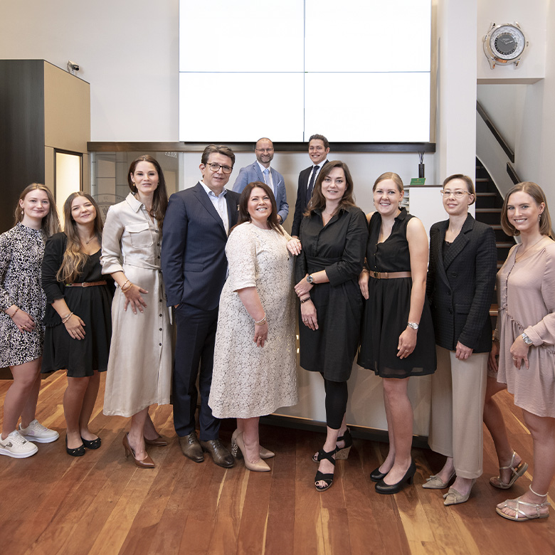 Rolex Team bei Juwelier Gadebusch in Köln