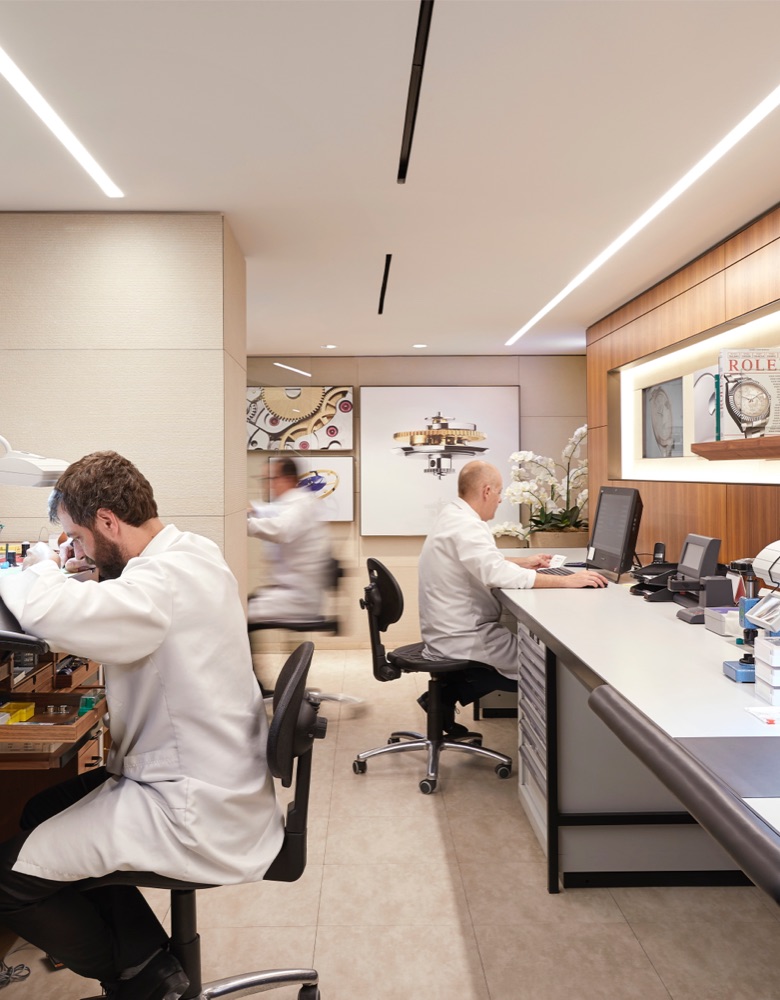 Rolex autorisiertes Servicezentrum