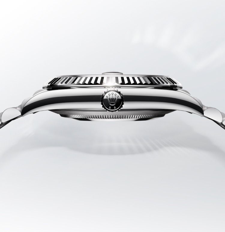 Rolex Armbanduhr im Profil