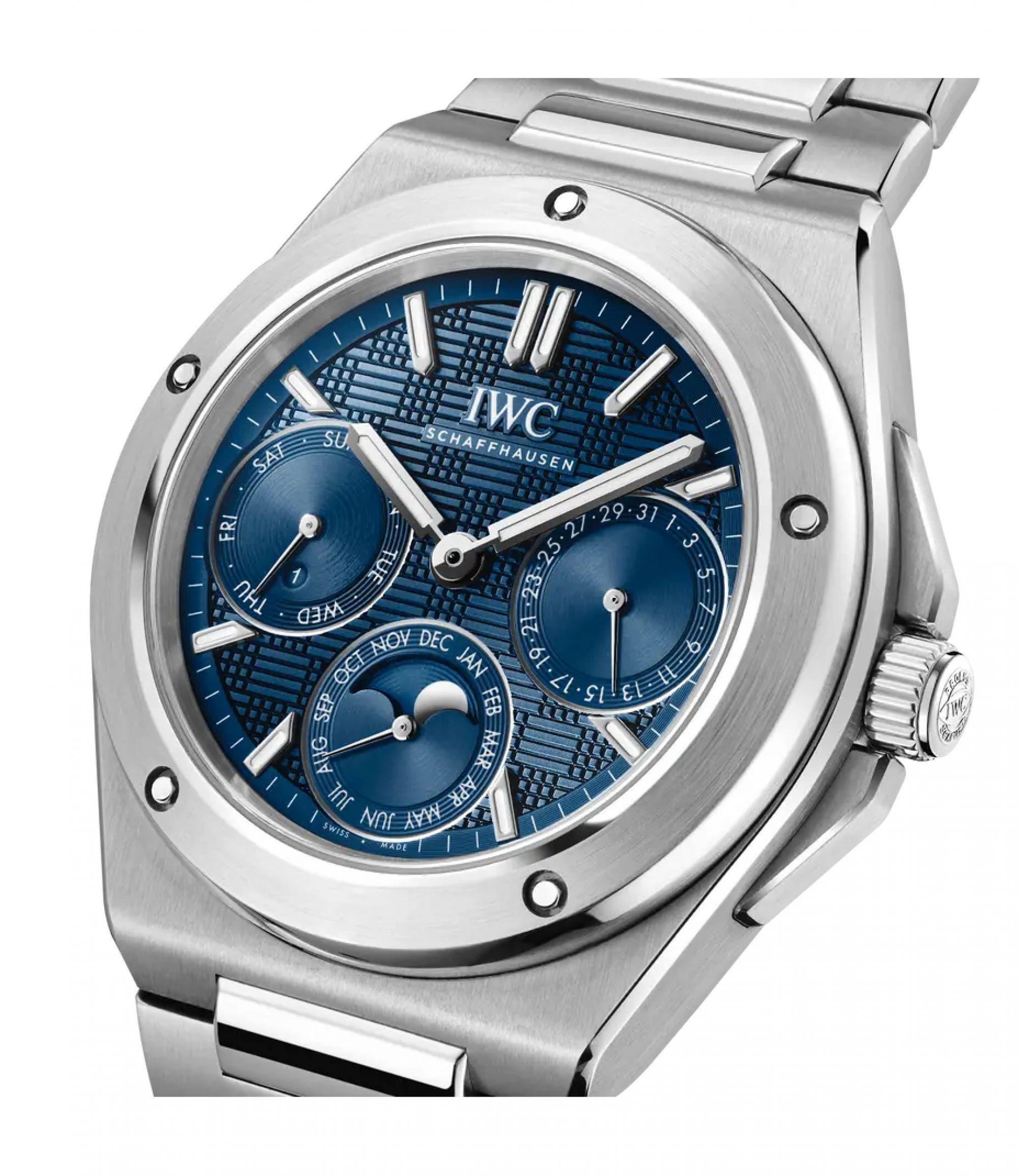 IWC  Ingenieur Perpetual Calendar 41 liegend