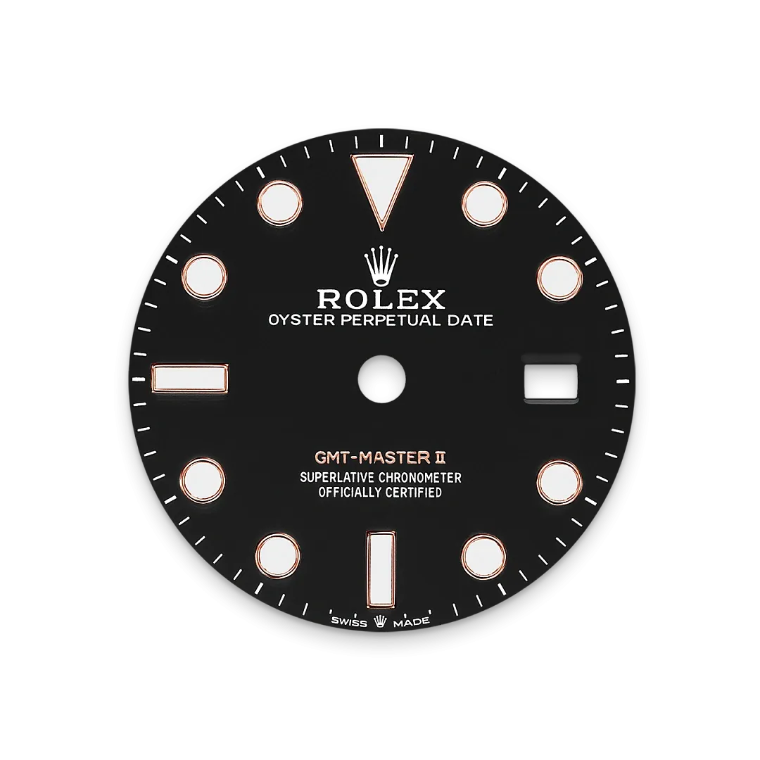 Rolex GMT-Master II Referenz m126715chnr-0001 Schwarzes Zifferblatt