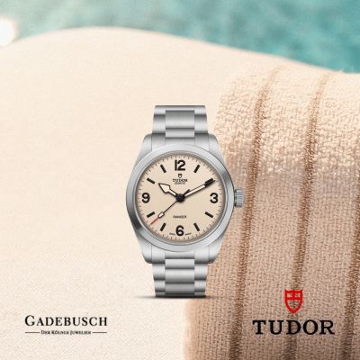Erleben Sie die Ranger von @tudorwatch  mit einem satinierten 36-mm-Edelstahlgehäuse und einem Edelstahlband für zeitlosen Stil und robuste Leistung. #TudorWatch #BornToDare #Ranger #JuwelierGadebusch #Köln