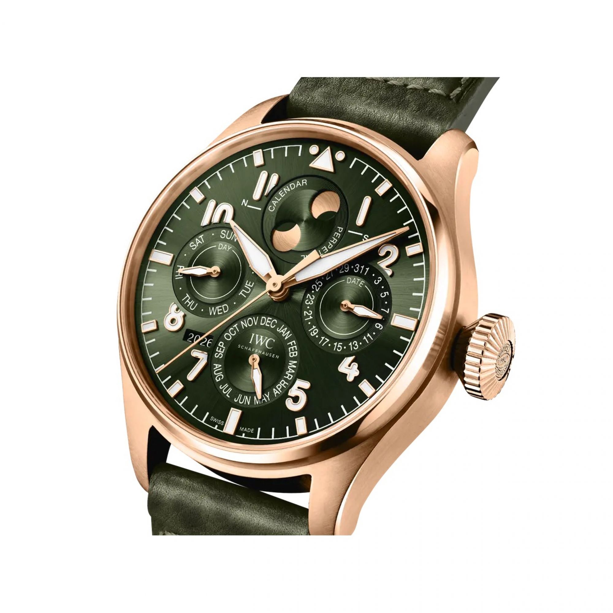 IWC  Big Pilot's Watch Perpetual Calendar ProSet liegend