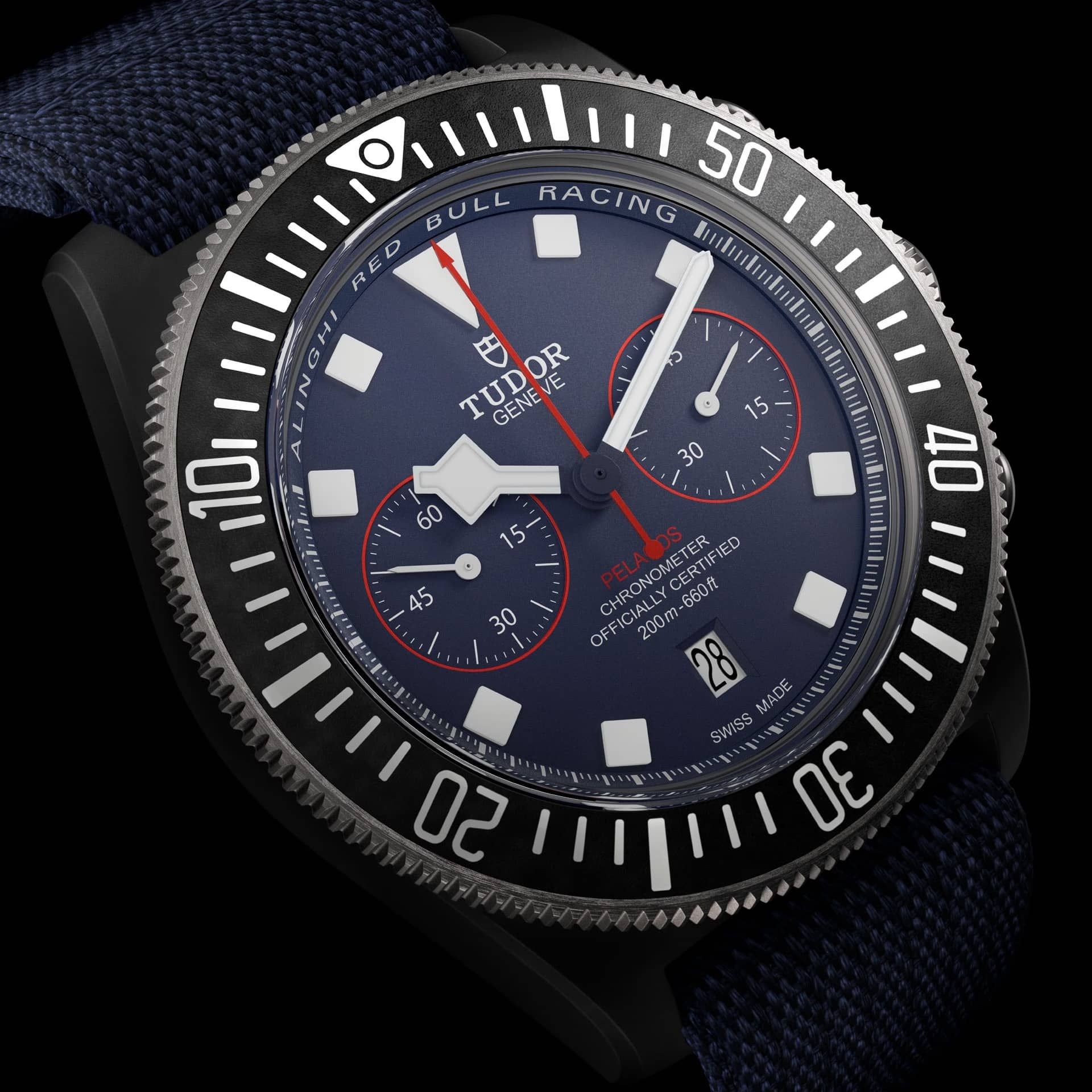 Pelagos ALINGHI RED BULL RACING EDITION Zifferblatt