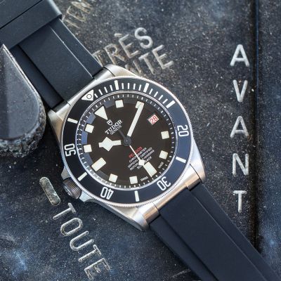 Tudor Pelagos. Gehäuse in Titan, 42 mm, Manufakturwerk. #TudorWatch #BornToDare #TudorBoutiqueKöln
