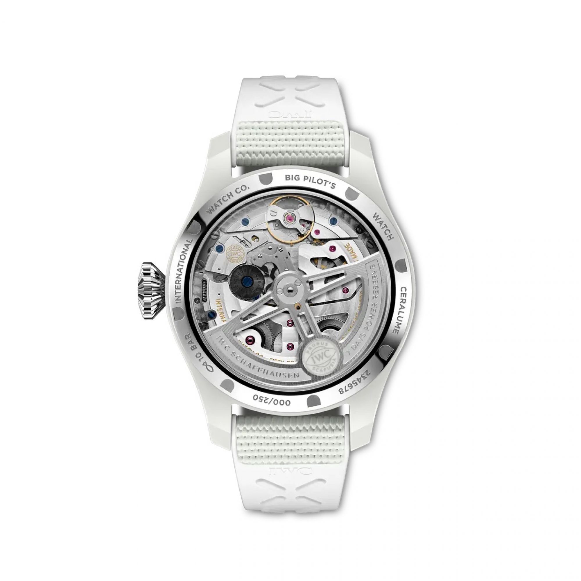 IWC Big Pilot's Watch Perpetual Calendar Ceralume® Rückseite