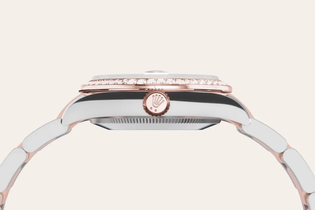 Rolex Datejust 31 Referenz m278381rbr-0017 Rolesor Everose