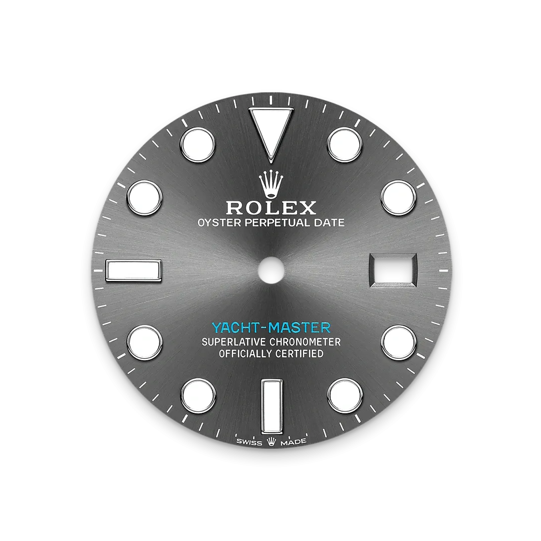 Rolex Yacht-Master 40 Referenz m126622-0001 Schiefergraues Zifferblatt