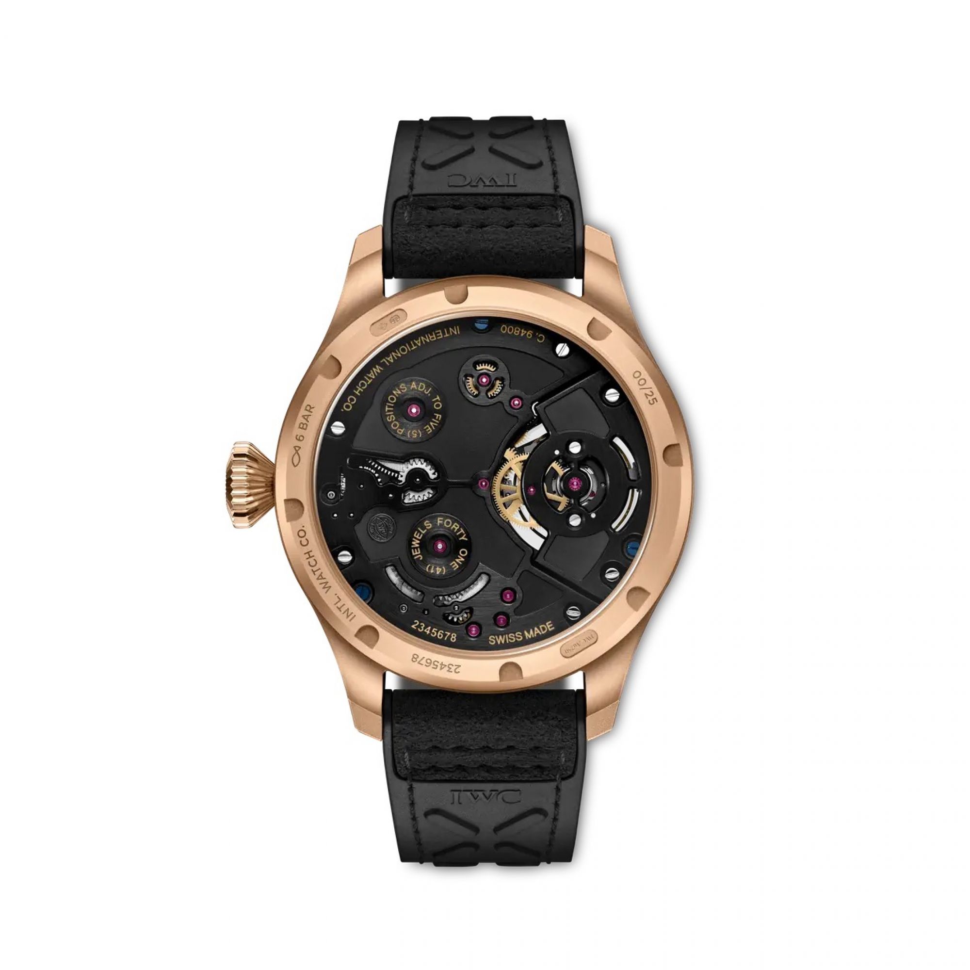 IWC Big Pilot's Watch Constant-Force Tourbillon Rückseite