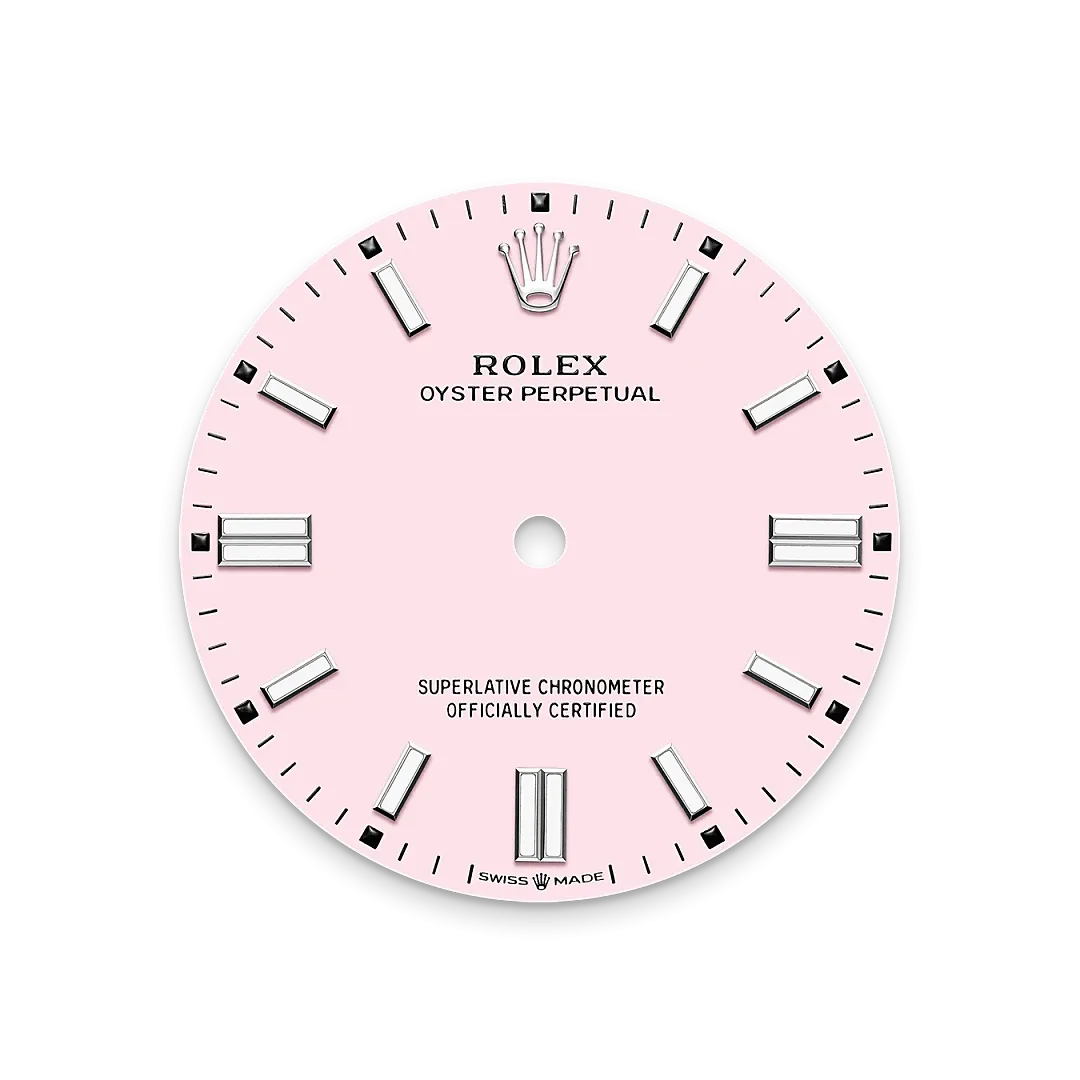 Rolex Oyster Perpetual 36 Referenz m126000-0008 Zifferblatt in Candy pink