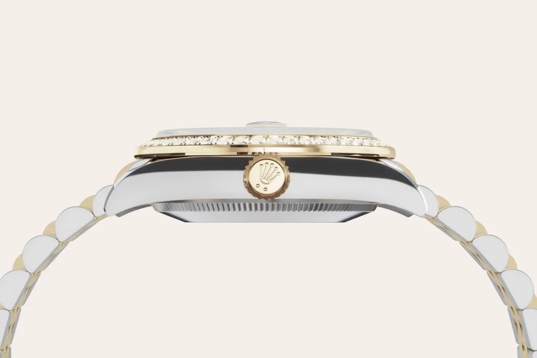 Rolex Datejust 31 Referenz m278383rbr-0024 Rolesor gelb