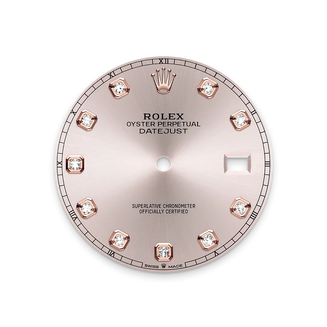 Rolex Datejust 41 Referenz m126331-0007 Sundust-Zifferblatt