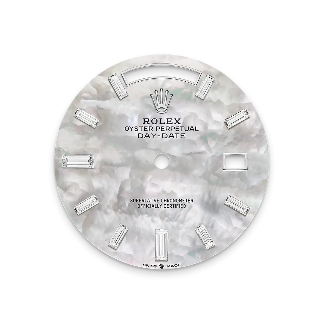 Rolex Day-Date 40 Referenz m228239-0078 Perlmutt-Zifferblatt