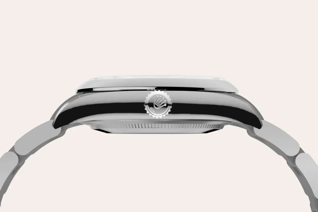 Rolex Oyster Perpetual 34 Referenz m124200-0008 Edelstahl Oystersteel